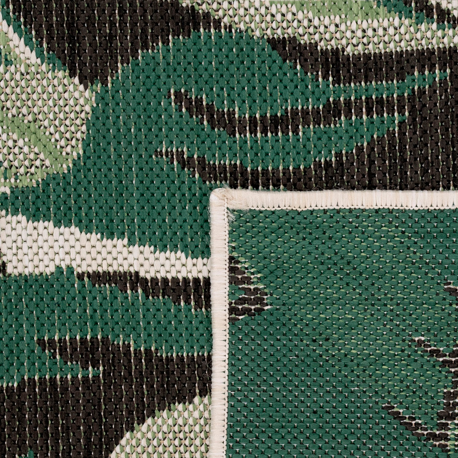 Paco Home Teppich Palmenblätter, Outdoor BAUR Rechnung | geeignet rechteckig, Flachgewebe, Motiv In- auf »Ostende 551«, und