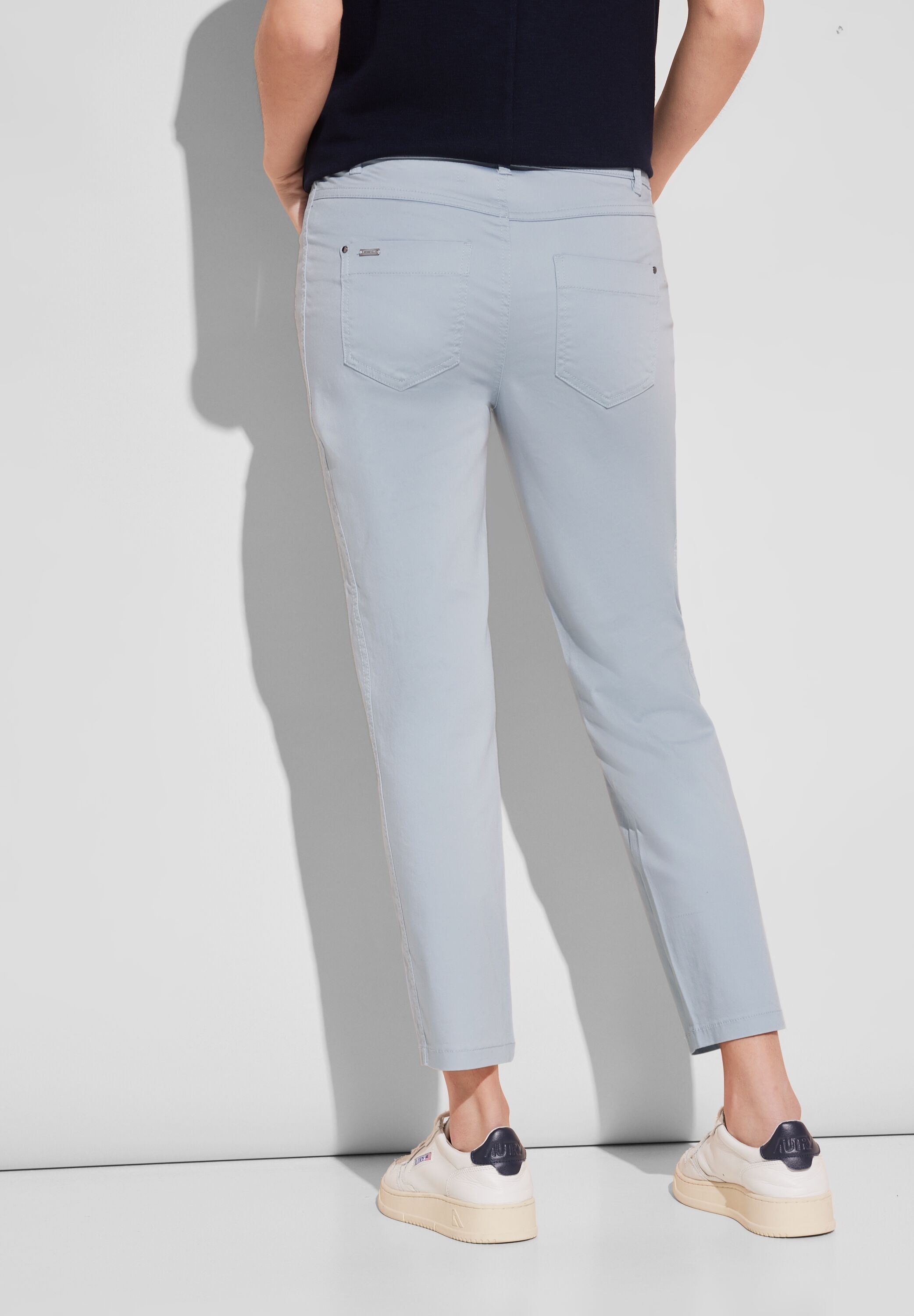 STREET ONE 7/8-Hose, aus Baumwolle mit Stretchanteil