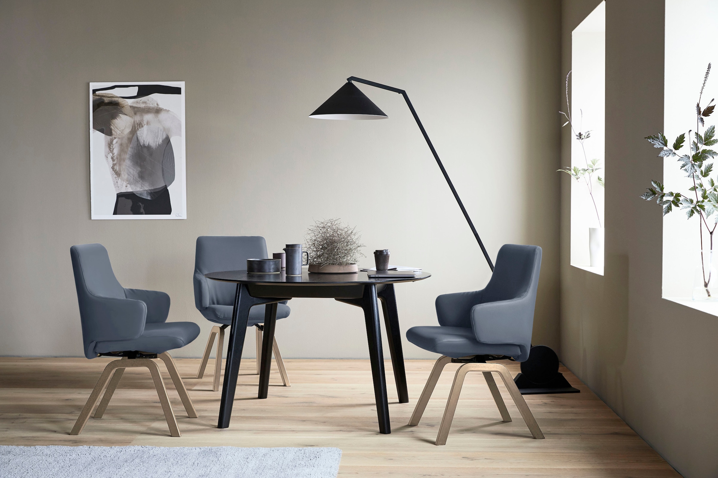 Stressless Polsterstuhl "Laurel" () Low Back mit Armlehne, Größe L, mit sch günstig online kaufen