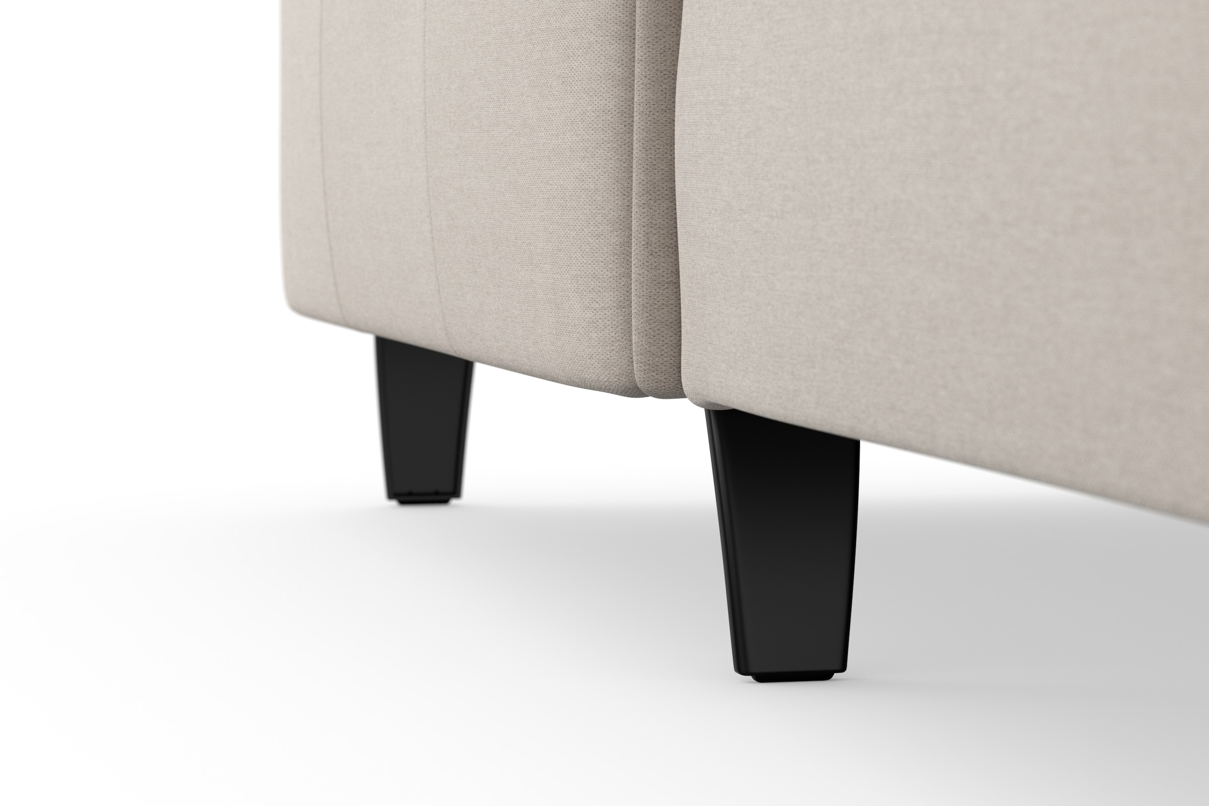 sit&more Ecksofa »Maggiore L-Form« wahlweise mit Kopfteilverstellung, Bettfunktion und Bettkasten