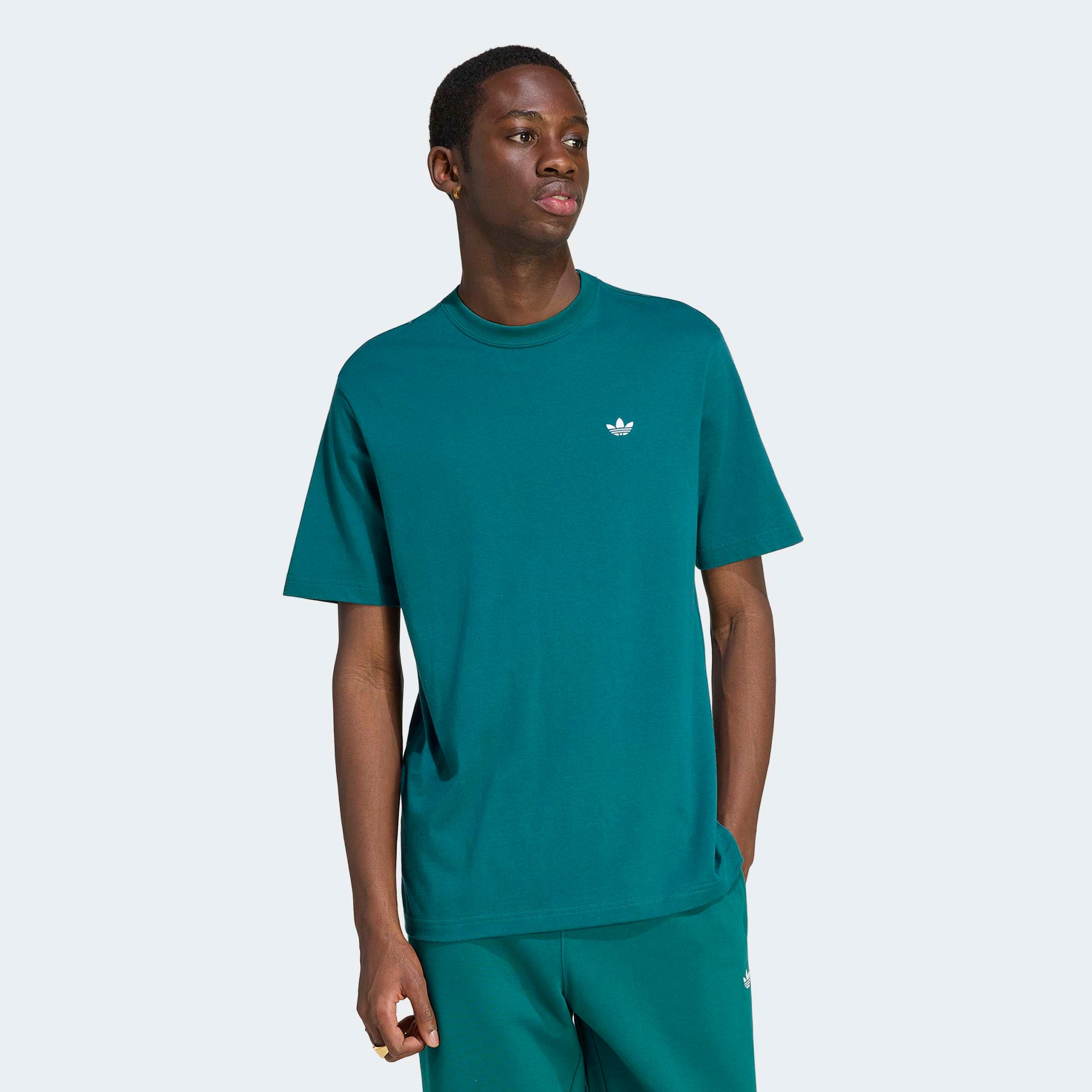 adidas Originals T-Shirt "TREFOIL ESSENTIALS" mit Rundhalsausschnitt, ohne Verschluss, aus Baumwolle