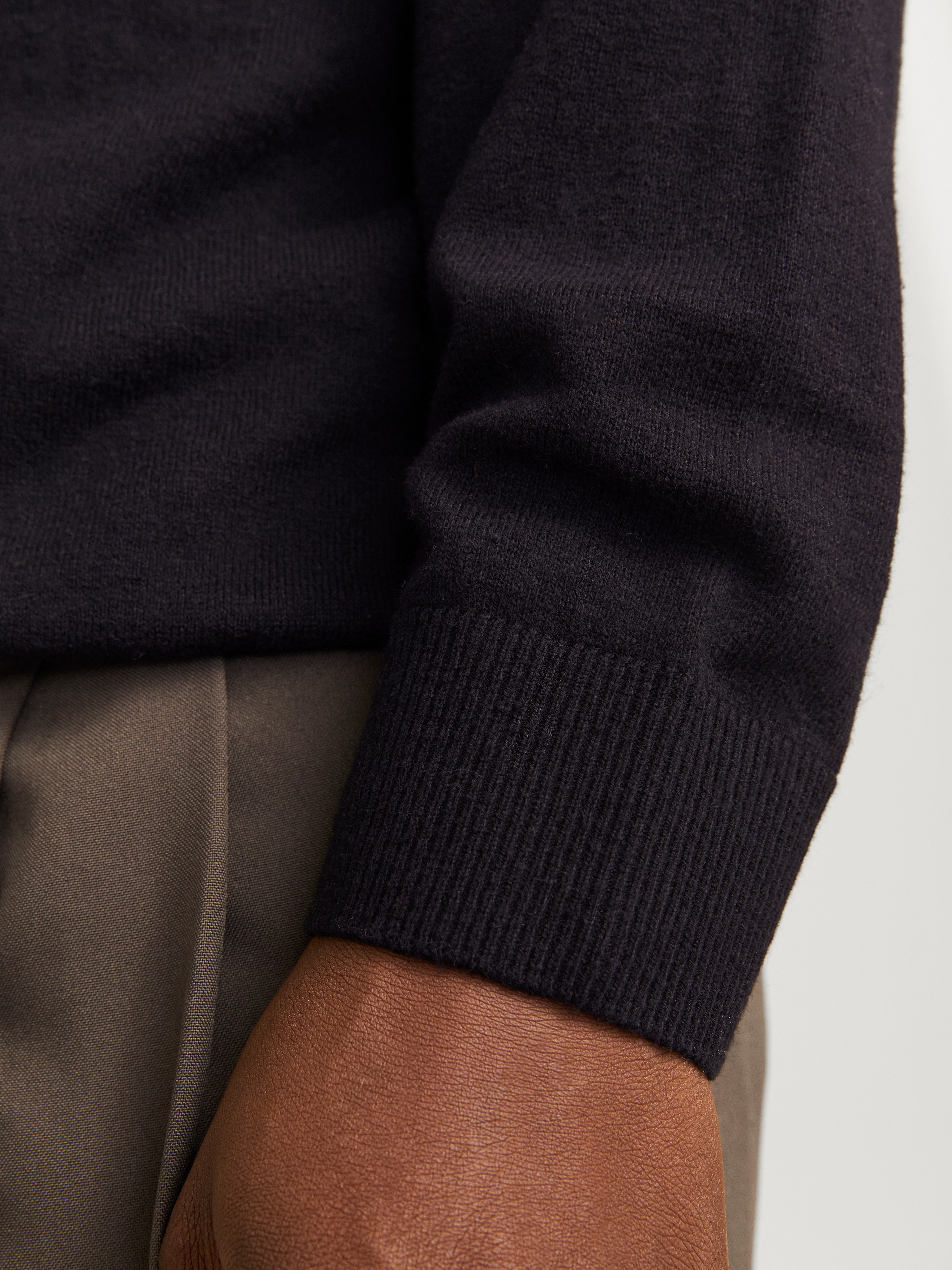 Thumbnail - Jack & Jones Polokragenpullover "JJEEMIL KNIT POLO HALF ZIP LS NOOS", mit Polo Kragen