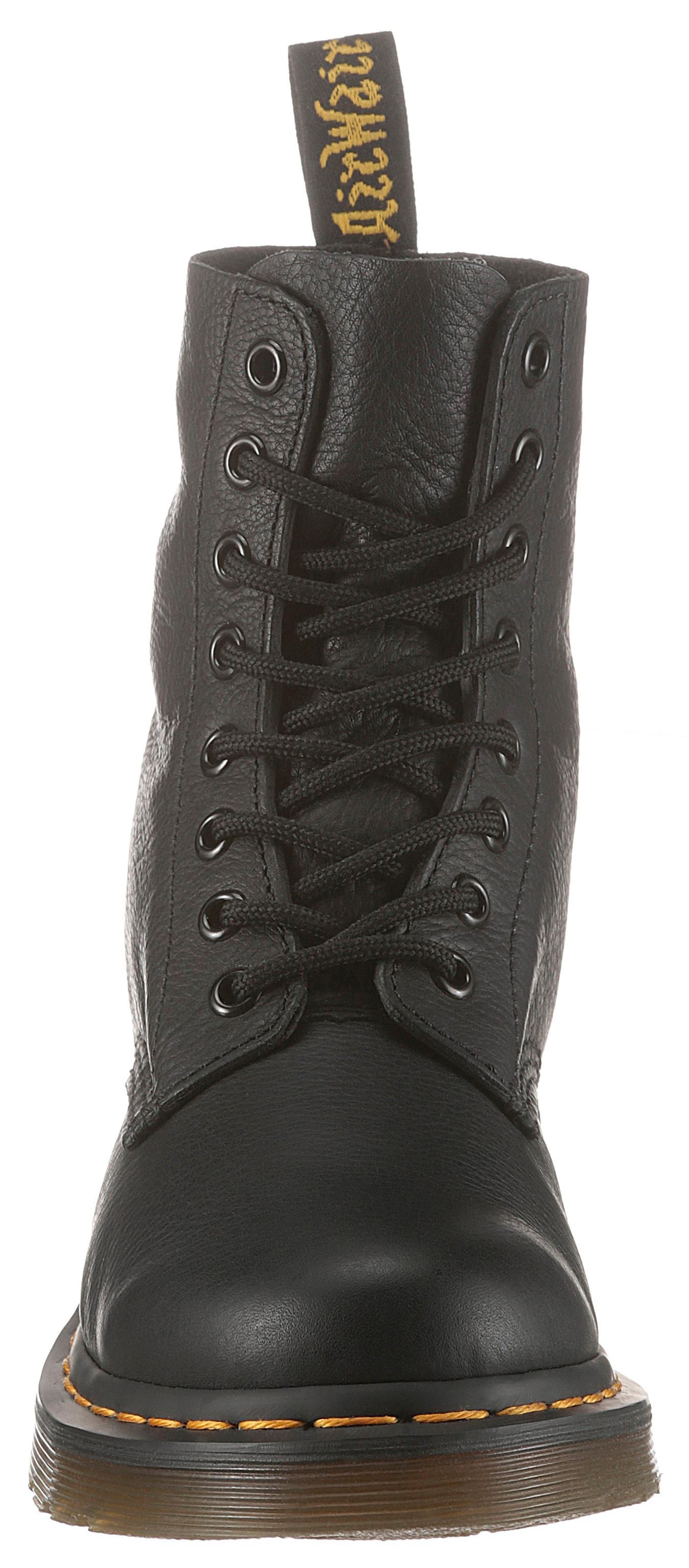 DR. MARTENS Schnürboots »1460 PASCAL 8 Eye Boot«, Blockabsatz,Schnürschuh,Stiefelette mit Luftkammernsohle-schmale Form