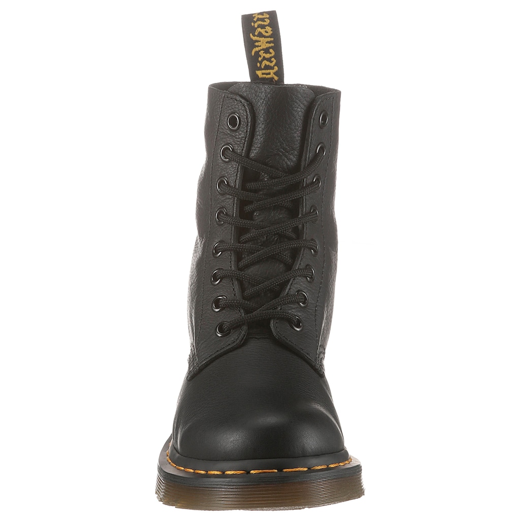 DR. MARTENS Schnürboots »1460 PASCAL 8 Eye Boot«, Blockabsatz, Schnürschuh, Stiefelette mit Luftkammernsohle