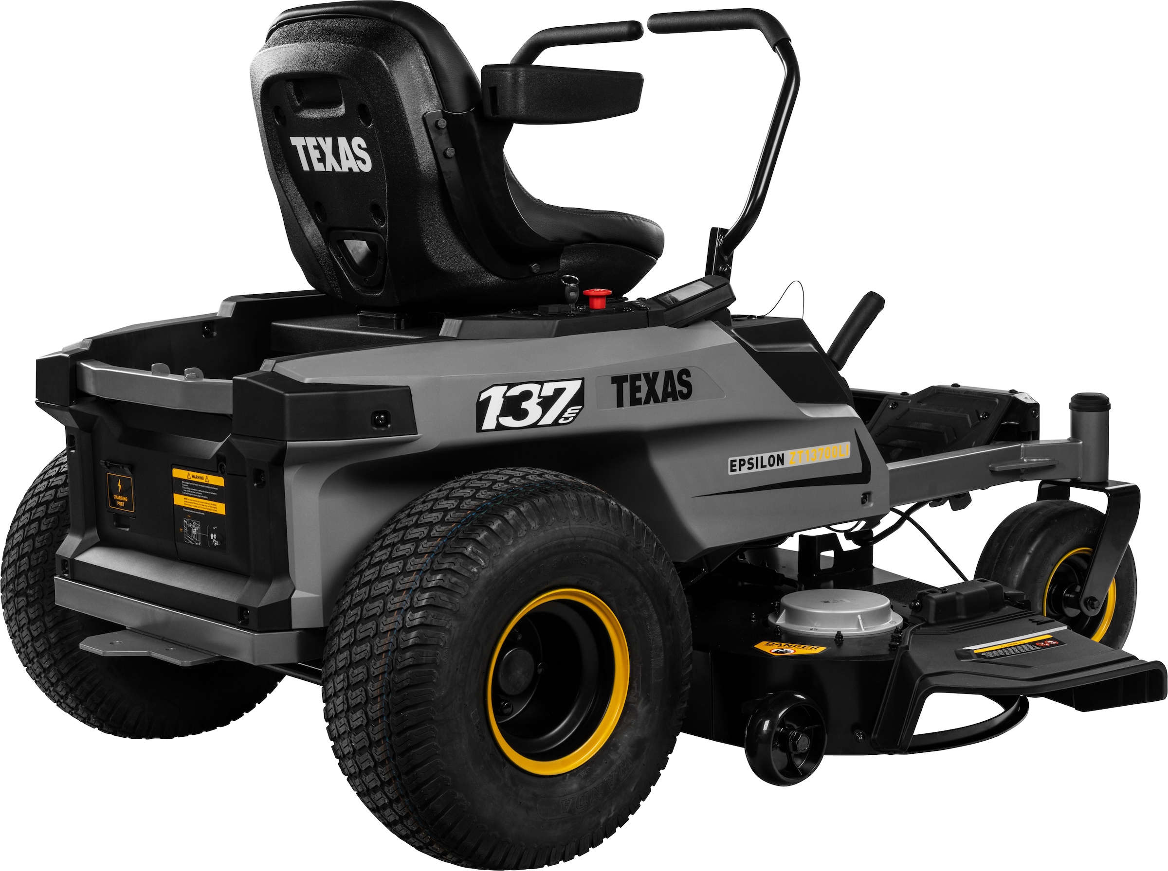 Texas Akku-Rasentraktor »Epsilon ZT13700Li« 72 V Akku, 12 Schnitthöhen