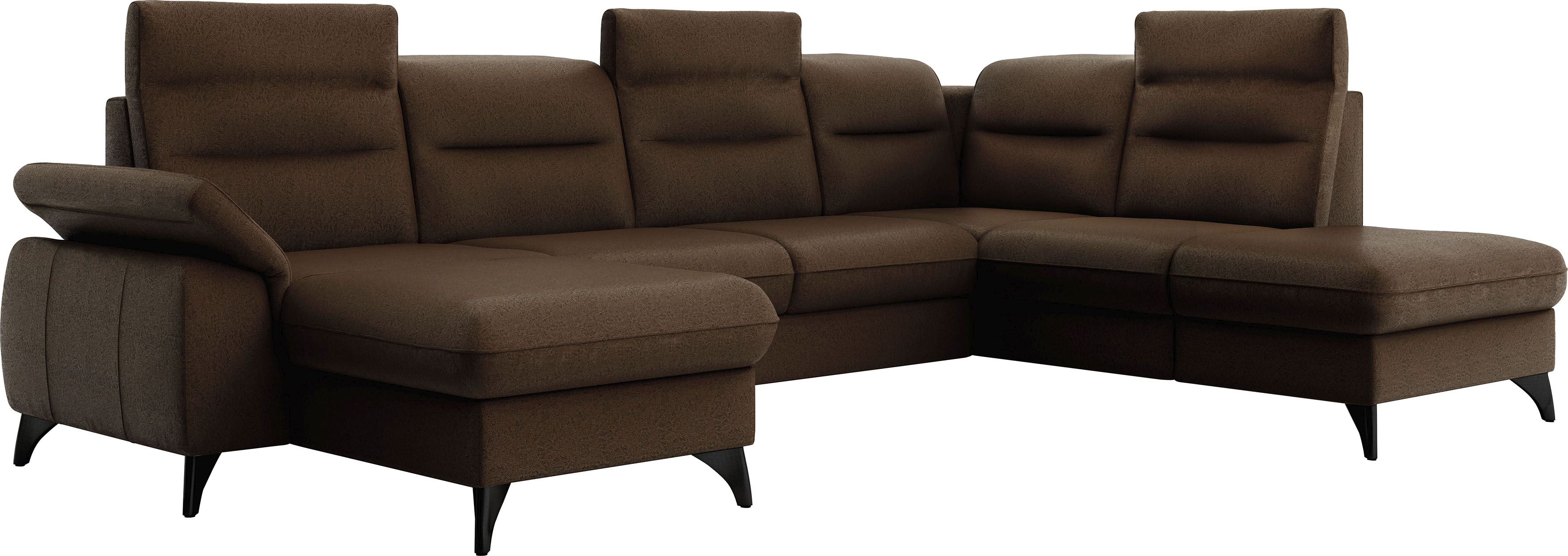 Thumbnail - sit&more Wohnlandschaft "Astoria U-Form" wahlweise mit motorischer Relaxfunktion