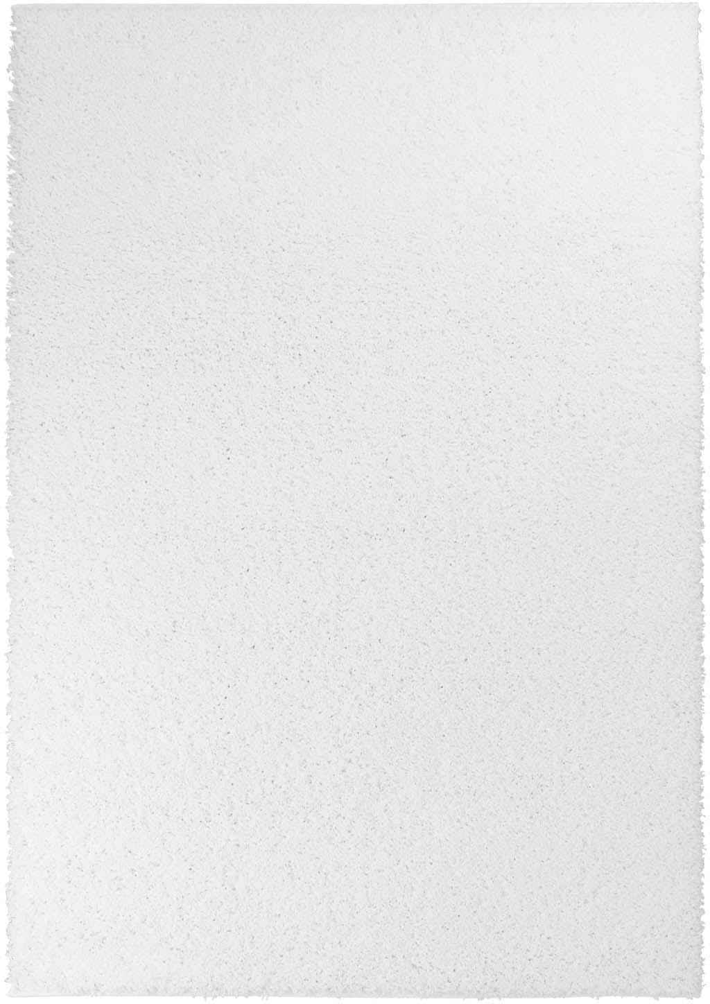 Carpet City Hochflor-Teppich »Shaggi uni 500«, rechteckig, 30 mm Höhe, Läufer, Shaggy, Uni, Langflor, weich, Wohnzimmer, Schlafzimmer, Kinder