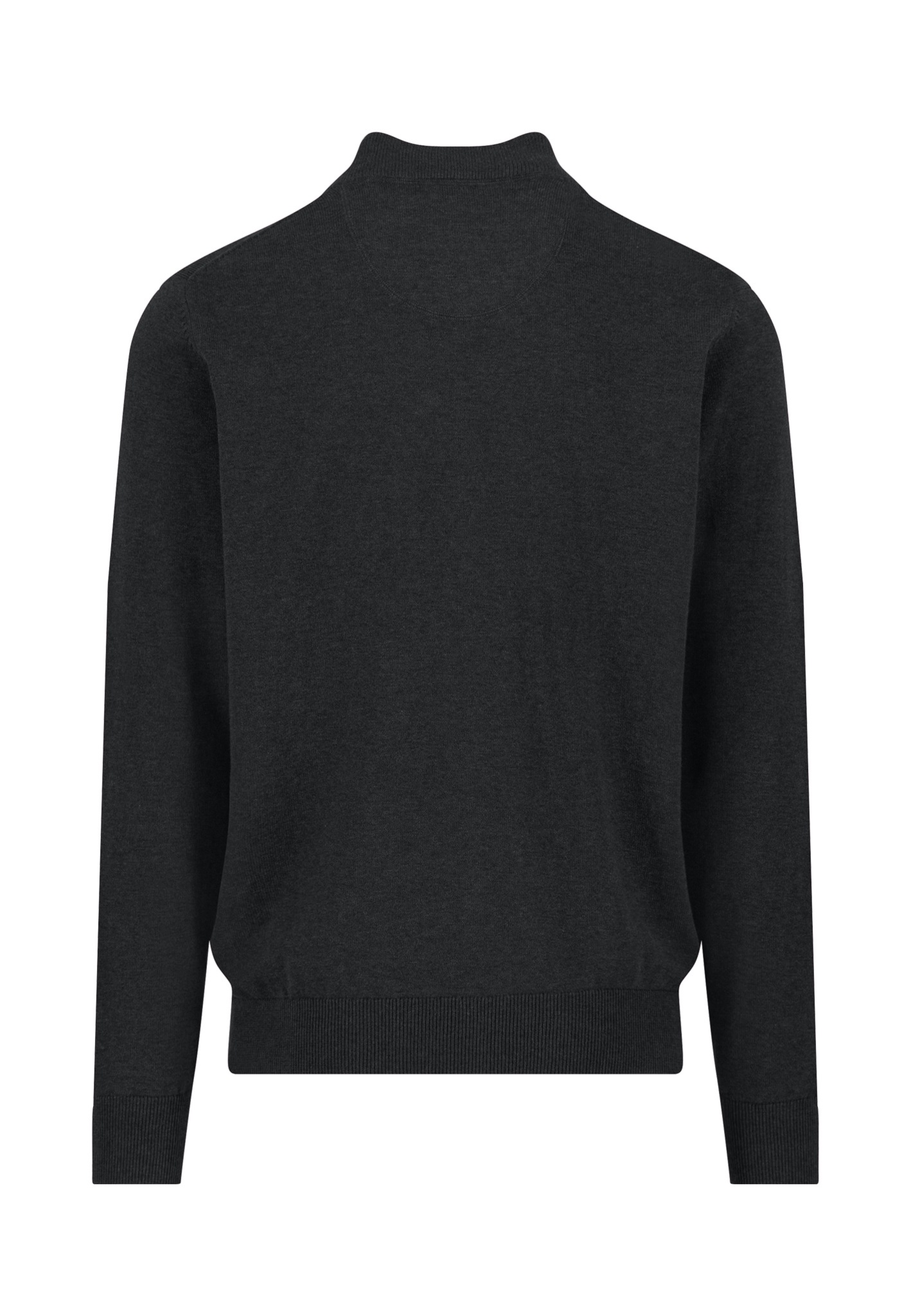 FYNCH-HATTON Strickpullover aus Baumwolle, mit Stehkragen, mit Reißverschlu günstig online kaufen