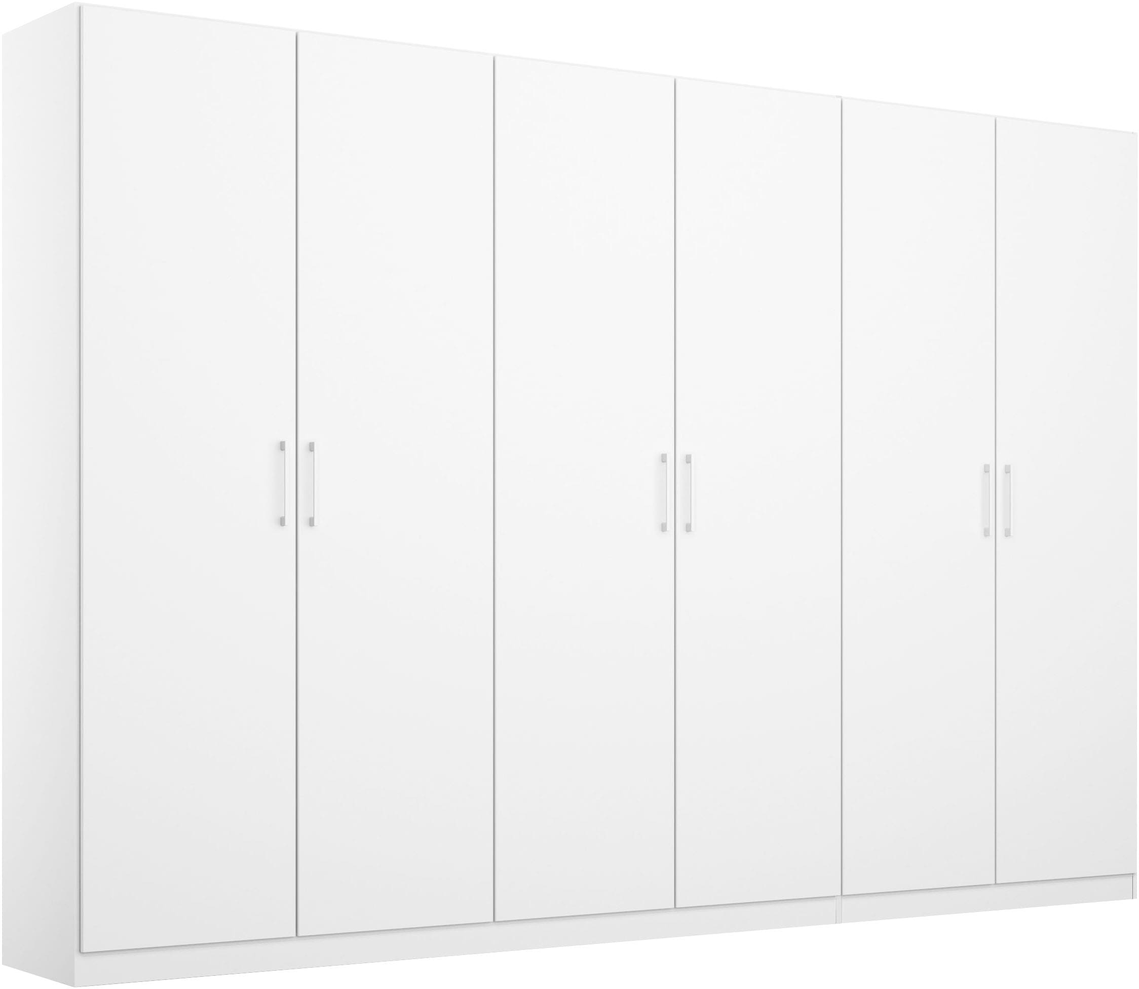 rauch Kleiderschrank "Schrank Mehrzweckschrank Garderobenschrank Schlafzimmer Möbel THOR" 3 verschiedene Ausstattungen BASIC/CLASSIC/PREMIUM (inkl. SOFT-CLOSE), mit farblich passenden, modernen Metallgriffen MADE IN GERMANY