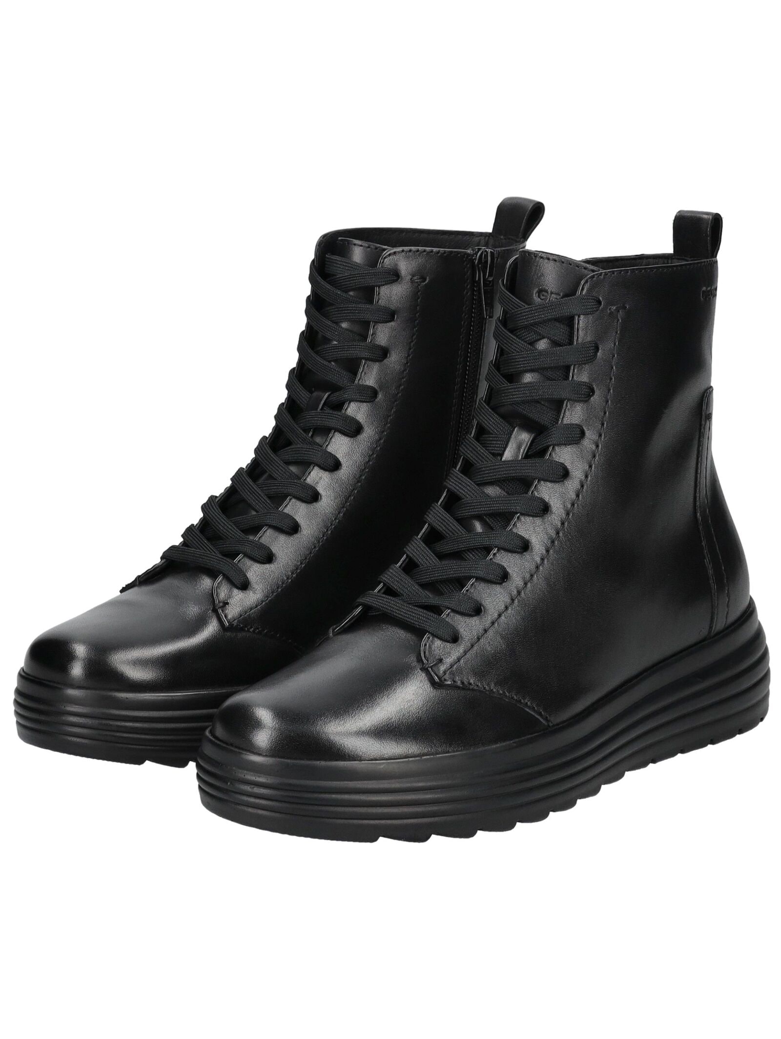 Geox Schnürstiefelette »Geox Stiefelette Glattleder«