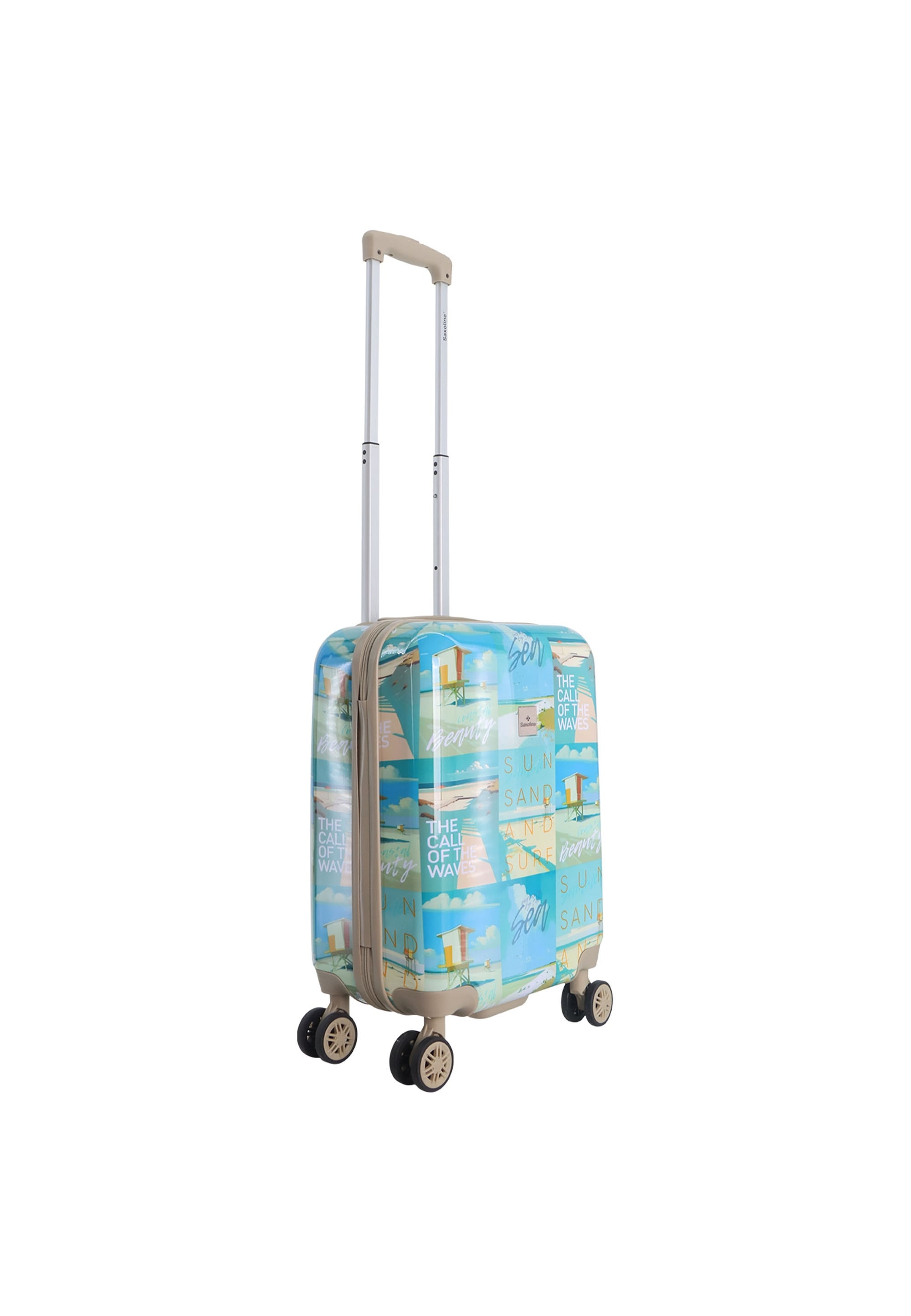 Saxoline® Koffer »Coastal Beauty« aus ABS/PC-Material