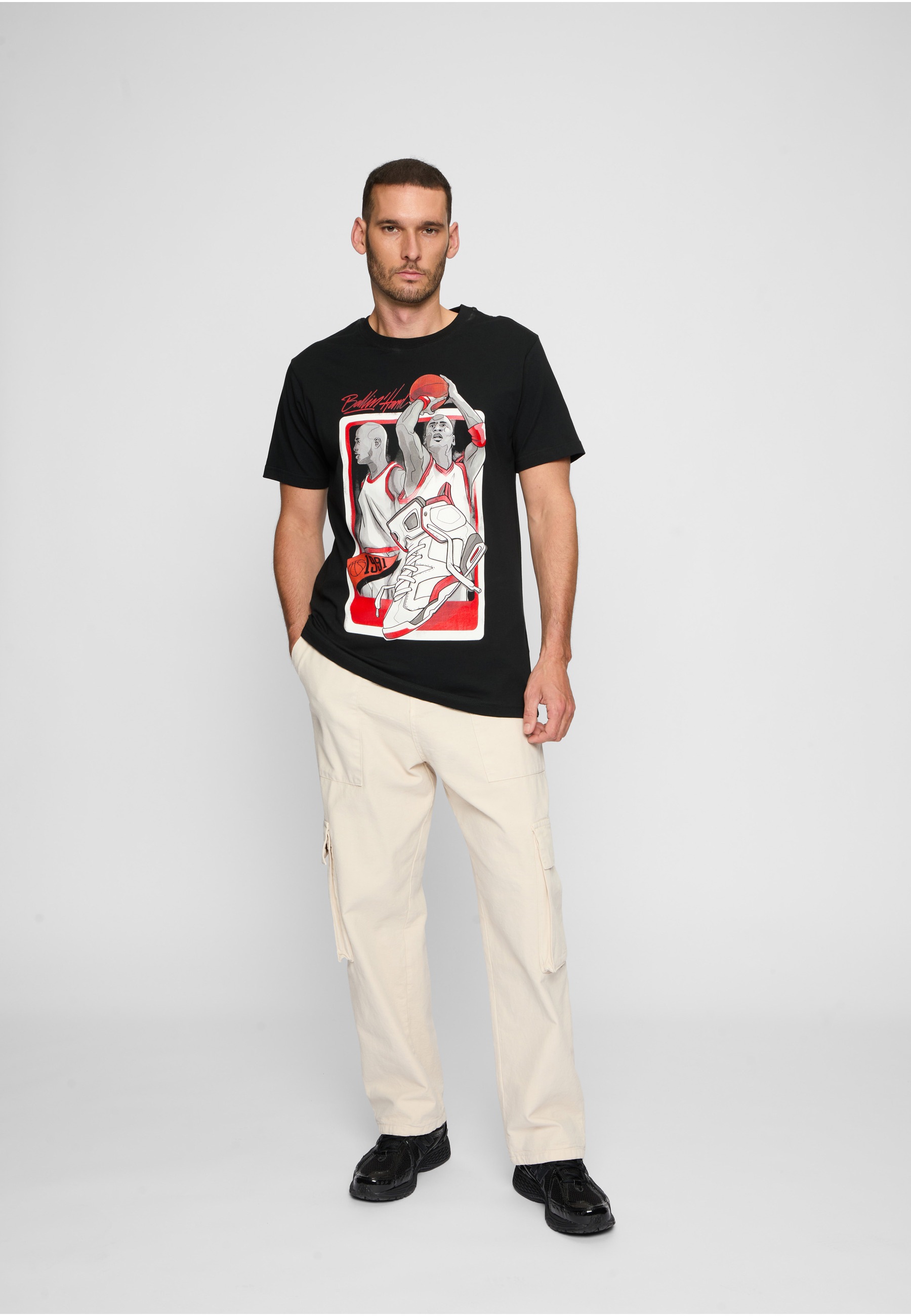 MisterTee Kurzarmshirt »MisterTee Herren Ballin Hard 1991 Tee« 1 Stk.