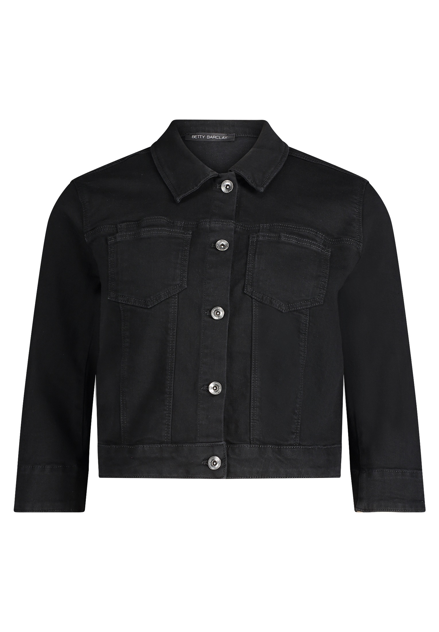Betty Barclay Jackenblazer "Betty Barclay Jeansjacke mit 3/4 Arm", Material günstig online kaufen