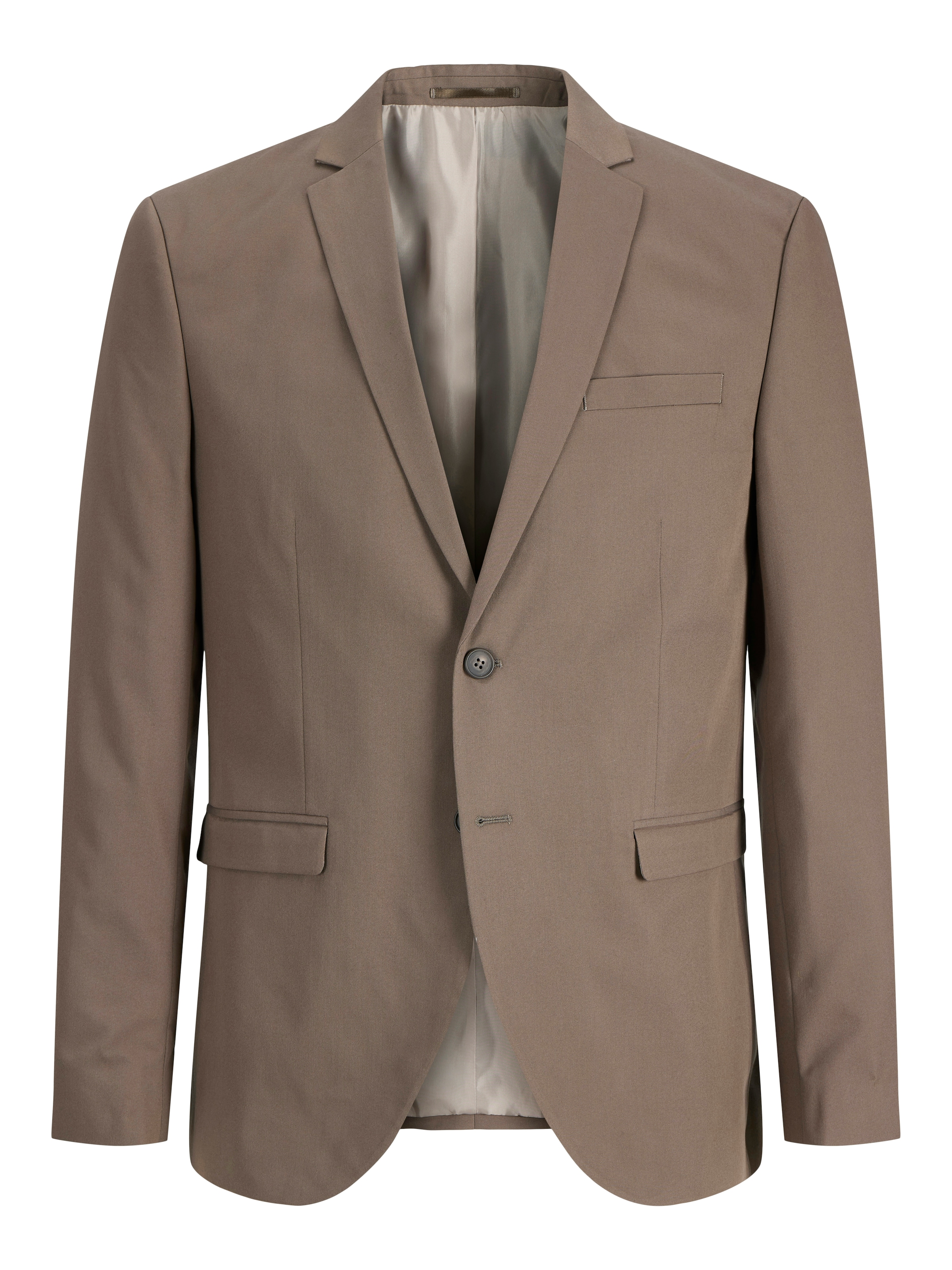 Jack & Jones »JPRFRANCO  Extra schmal, pflegeleicht, stilvoll mit fallendem Revers« slim fit Materialmix aus Polyester, Viskose und Elasthan
