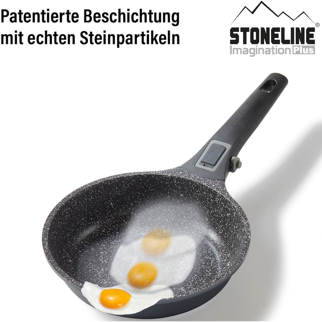 STONELINE Bratpfanne »Imagination PLUS«, Aluminiumguss