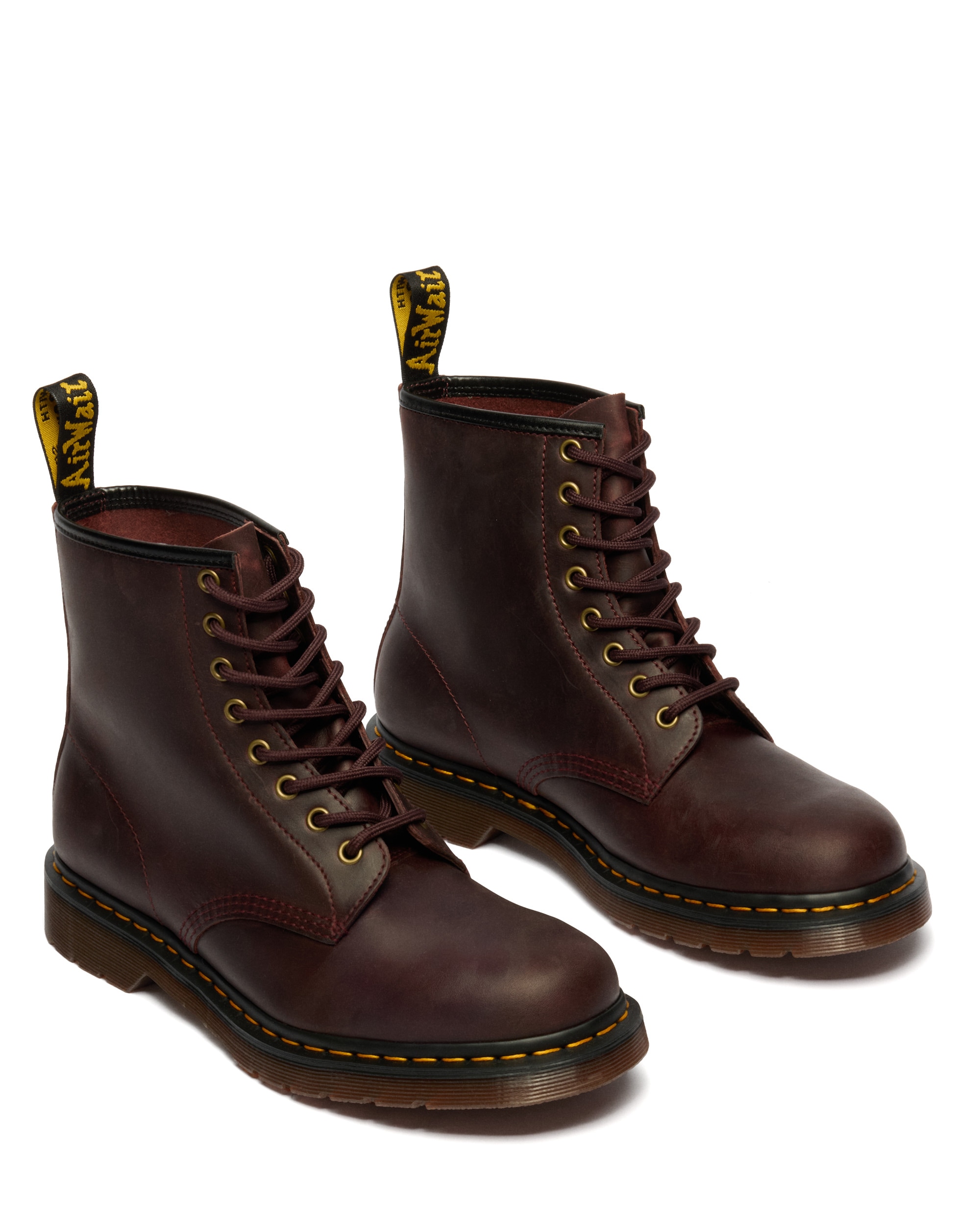 DR. MARTENS Schnürboots »1460«  , Kinderstiefel, Stiefelette mit logobedruckter Anziehlasche