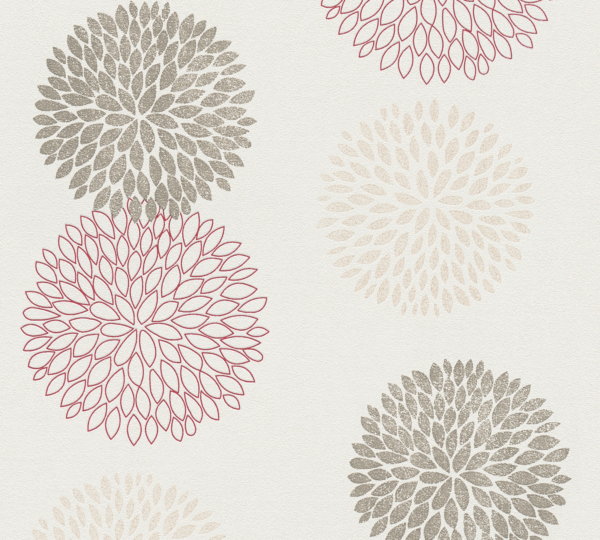 A.S. Création Vliestapete »Blooming mit grafischen Blumen floral«, floral, Tapete Blumen kaufen