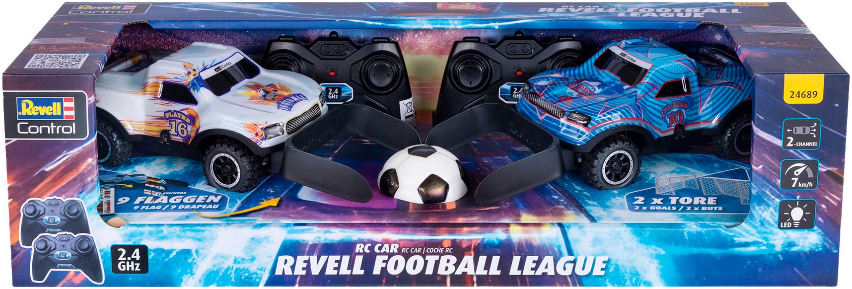 Revell® RC-Auto »Revell® control, Football League, 2,4 GHz«, mit LED-Licht