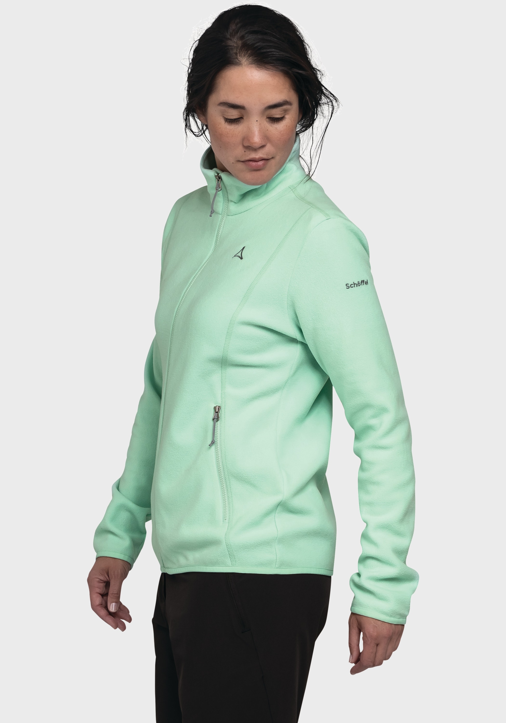 Schöffel Fleecejacke »Hiking Fleece Jk Style Ash WMS«, ohne Kapuze