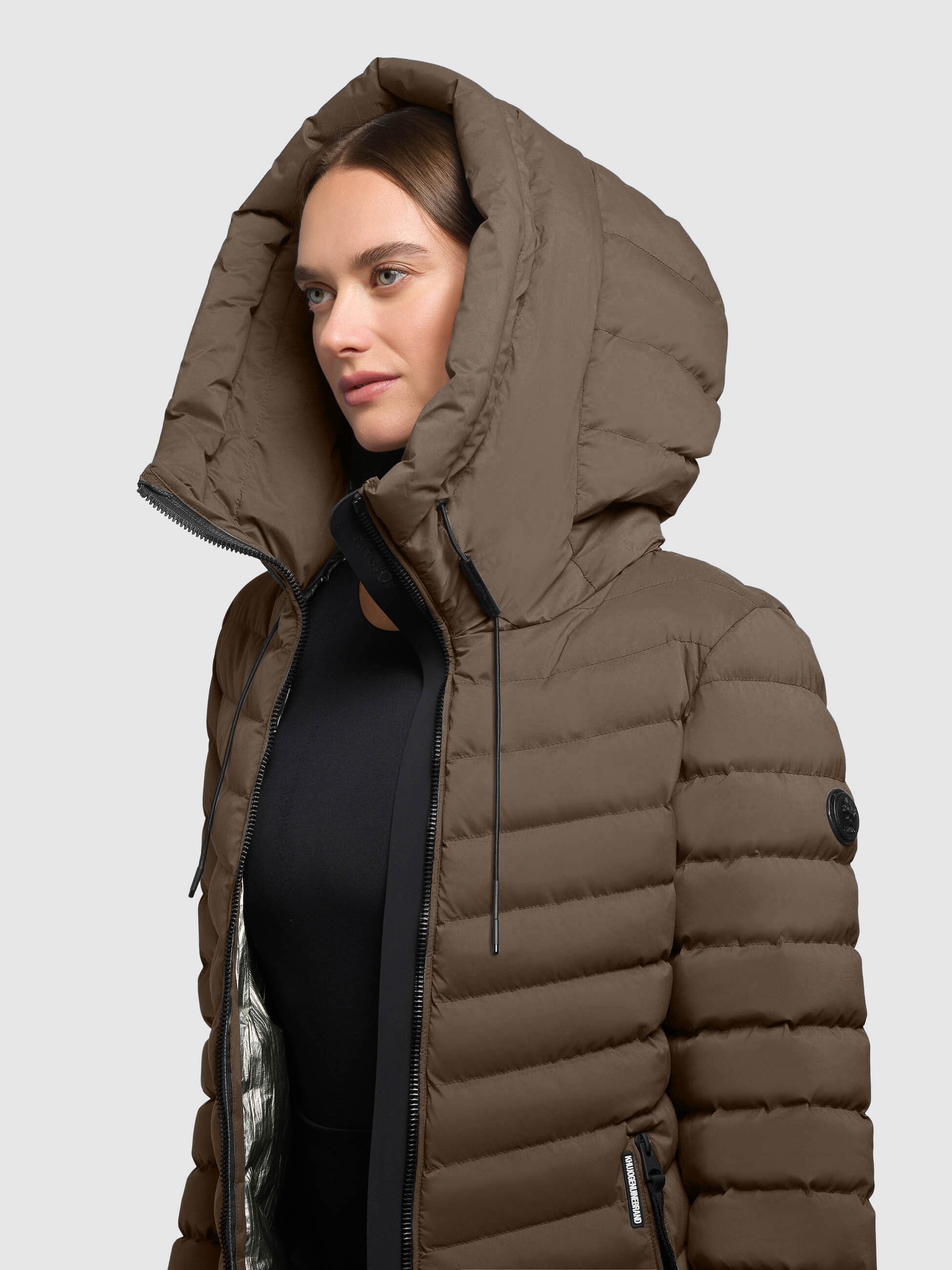 khujo Steppjacke »PACE2« mit Kapuze