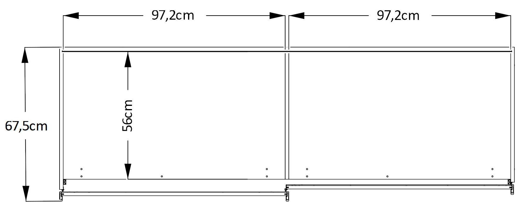 STAUD Schwebetürenschrank »Sinfonie Plus, edles Design in hochwertiger Qualität, Made in Germany«, In vier verschiedenen Ausstattungsvarianten