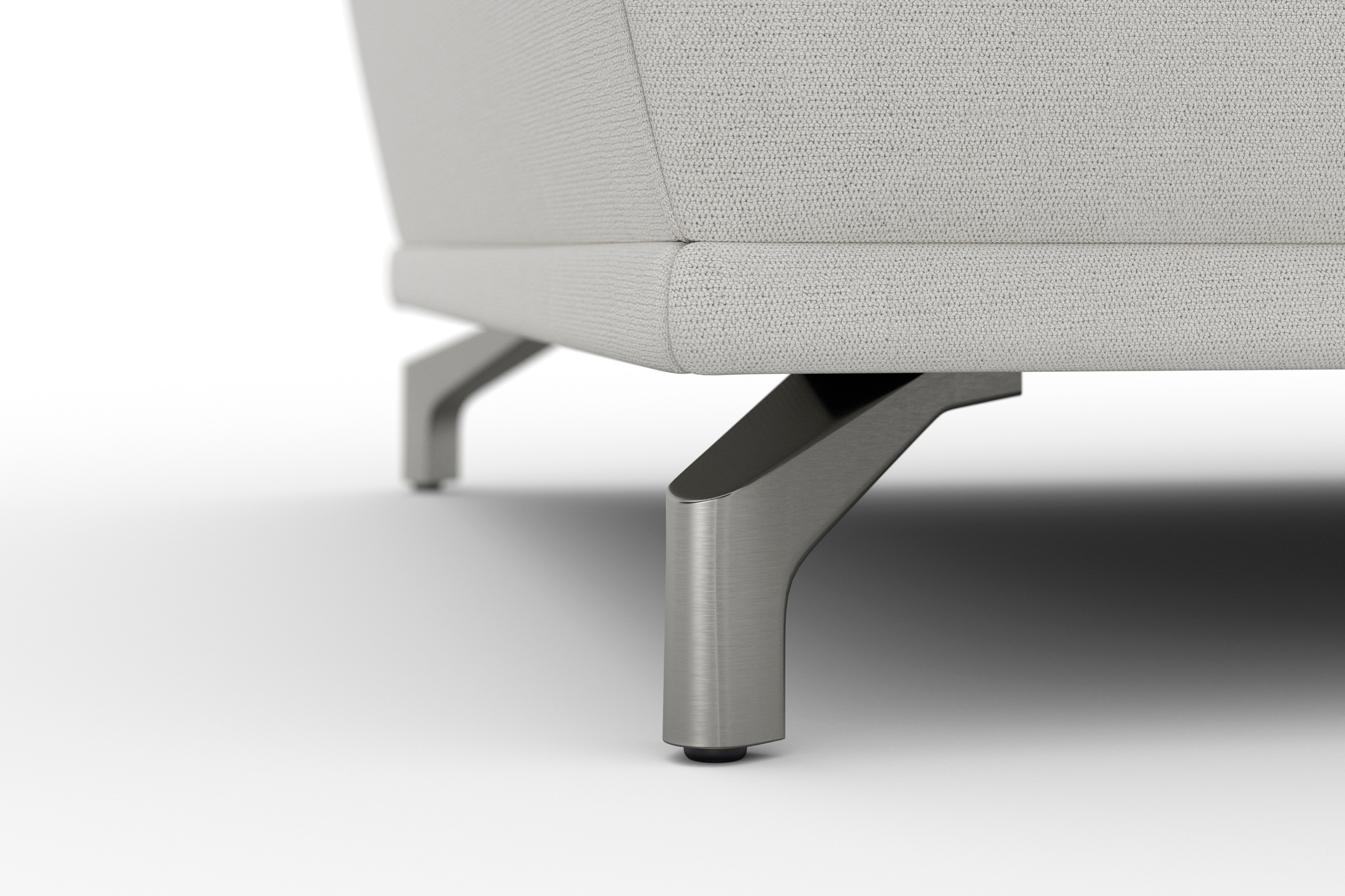 sit&more Ecksofa »Cabrio L-Form, mit Sitztiefenverstellung, Arm- und Kopfteilverstellung«, 3 Nierenkissen, Federkern, optional Bettfunktion und Stauraum