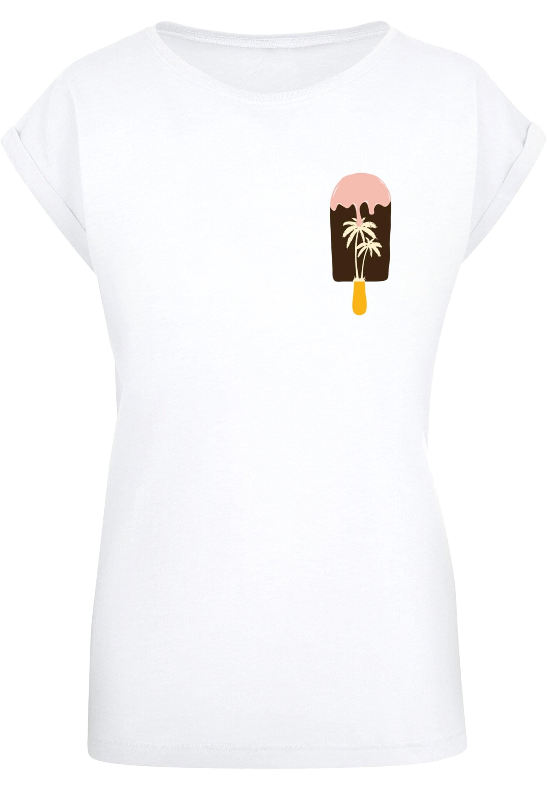 Merchcode T-Shirt "Merchcode Damen Ladies Summer - Icecream T-Shirt" günstig online kaufen