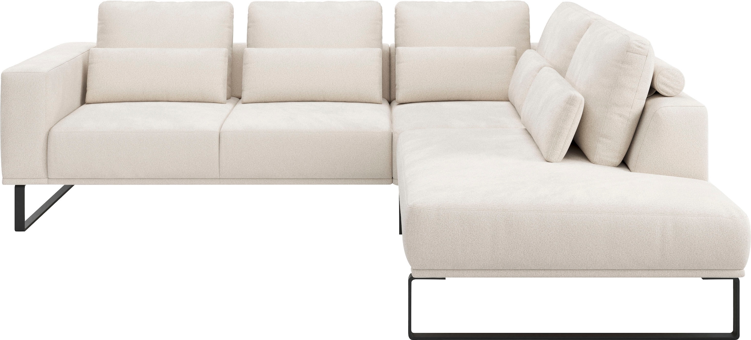 Musterring Ecksofa "JUSTB PM100, stilvoller Lounge-Komfort von Musterring" Kollektion Bettina Zimmermann, optionaler Sitzvorzug & Fuß-Auswahl