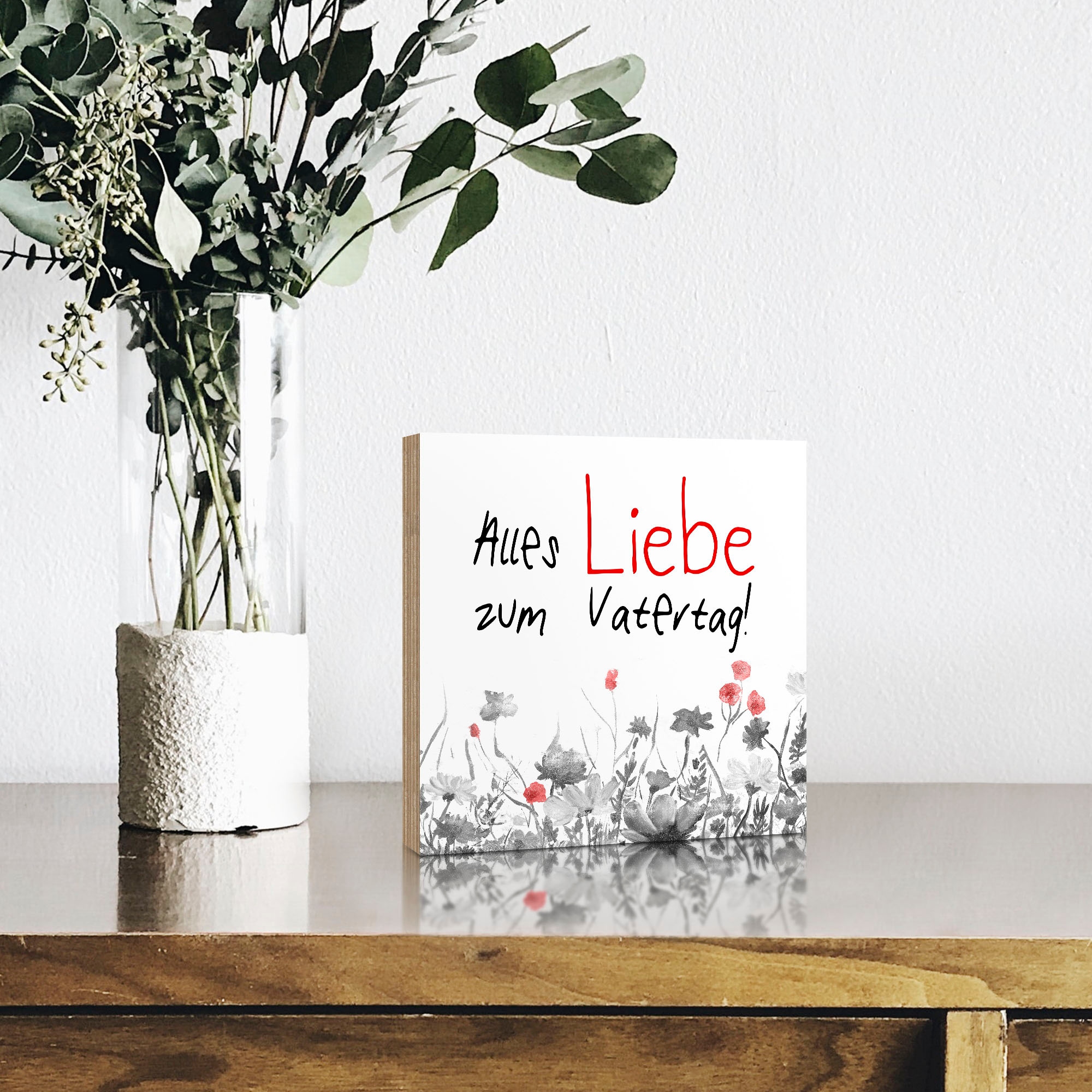 Artland Holzbild »Alles Liebe zum Vatertag«, (1 St.)