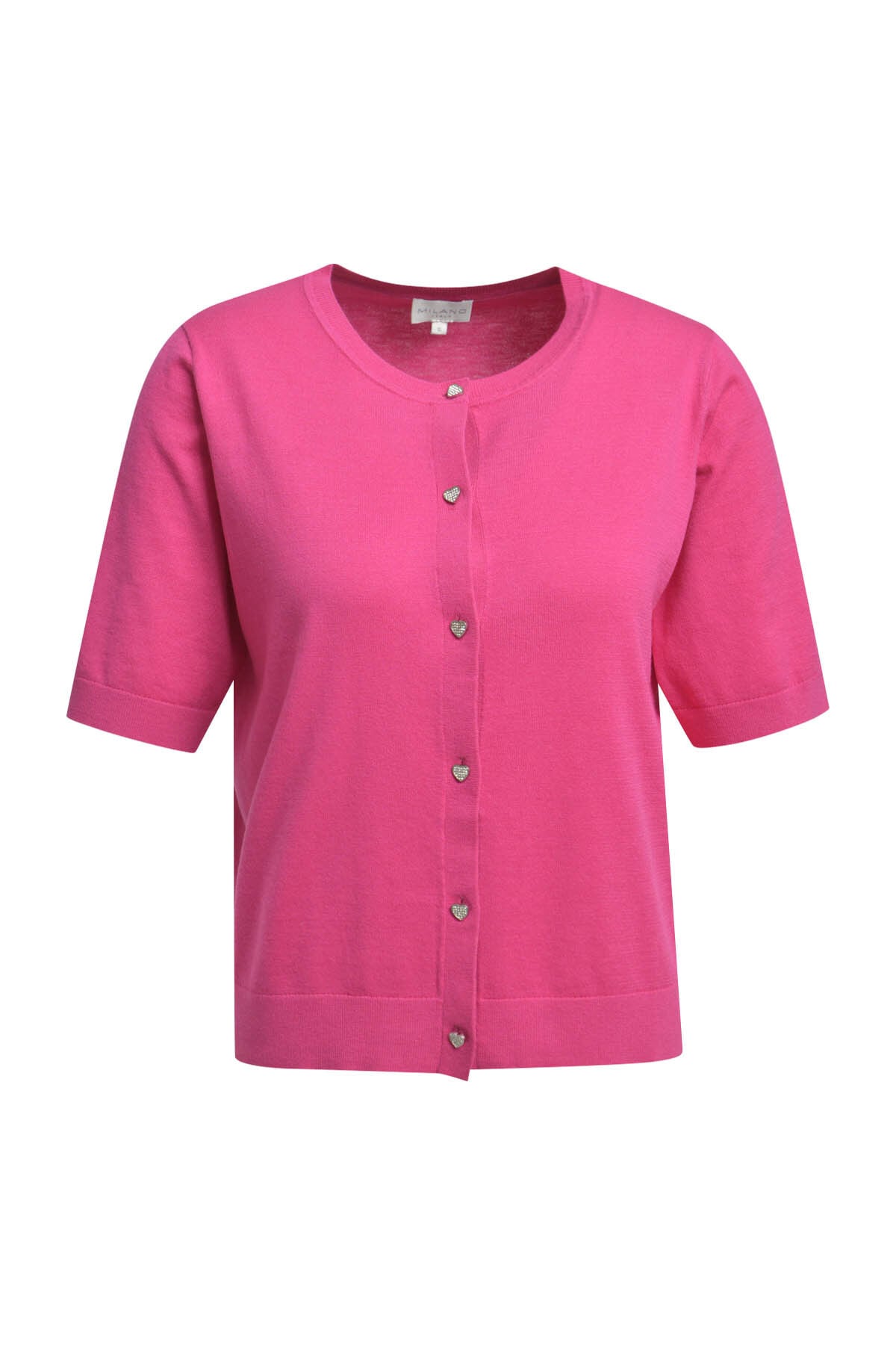 Milano Italy Cardigan aus Feinstrick