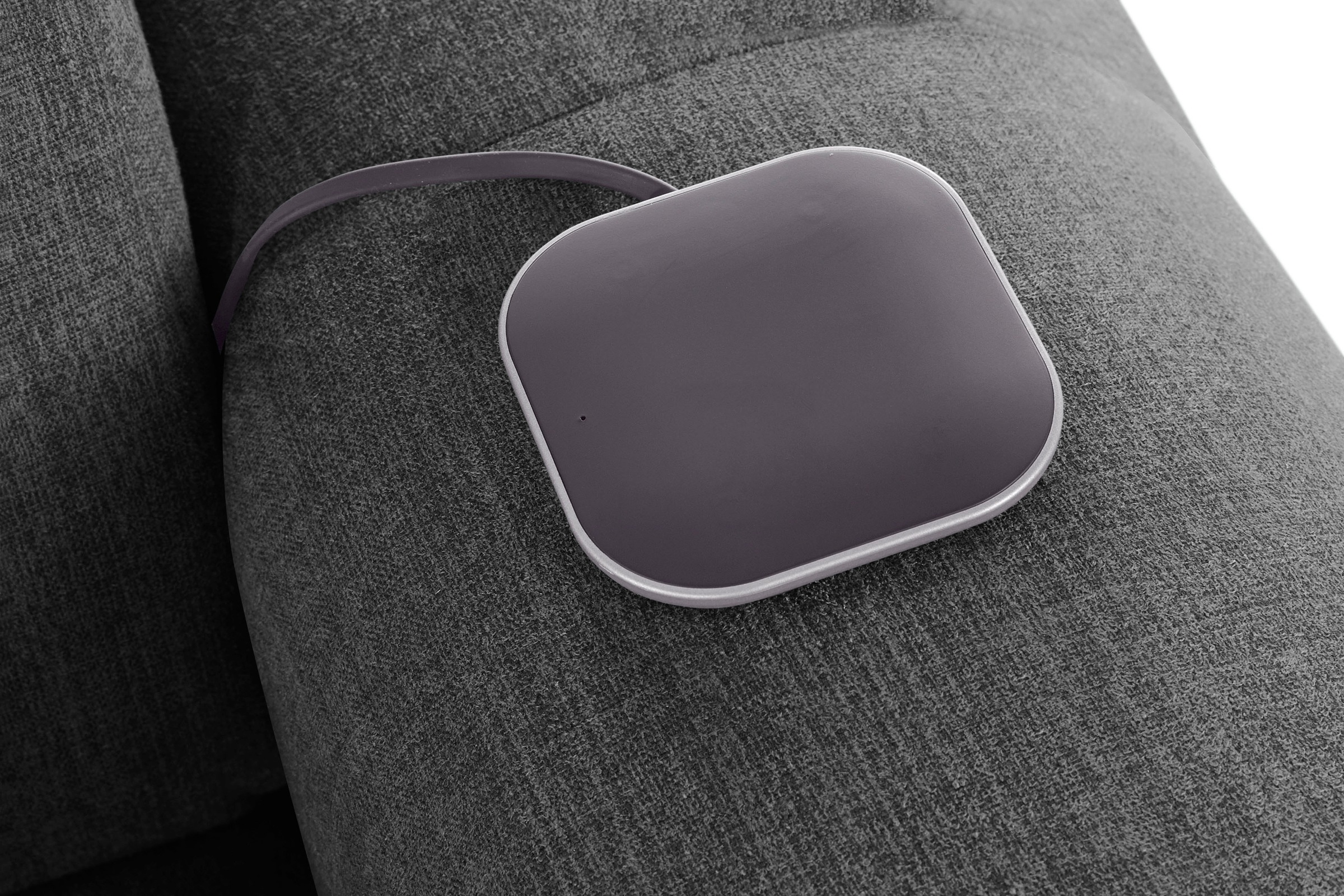 COTTA Ecksofa »Mia L-Form mit 3 Zierkissen«, wahlweise mit Bettfunktion, Bettkasten, Beleuchtung & Wireless-Charger