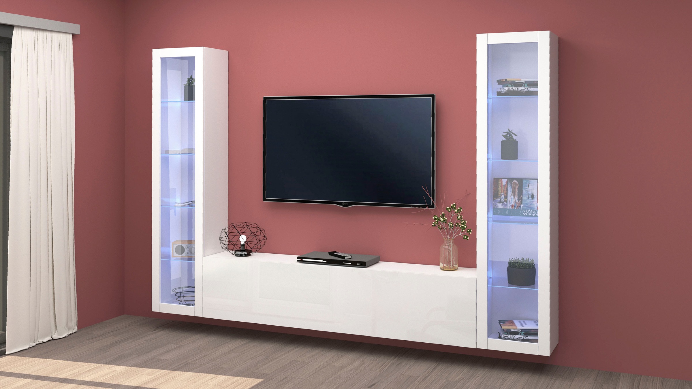 Home affaire Wohnwand "Maruska" 1 Stk. tlg. günstig online kaufen