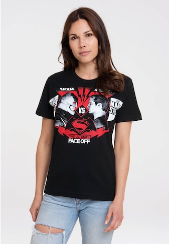 Logoshirt Marškinėliai »Batman vs Superman - Fac...
