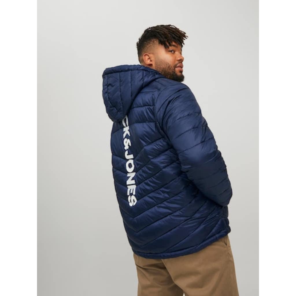 Jack & Jones PlusSize Steppjacke »JJEHERO PUFFER HOOD PS SN«, mit Kapuze