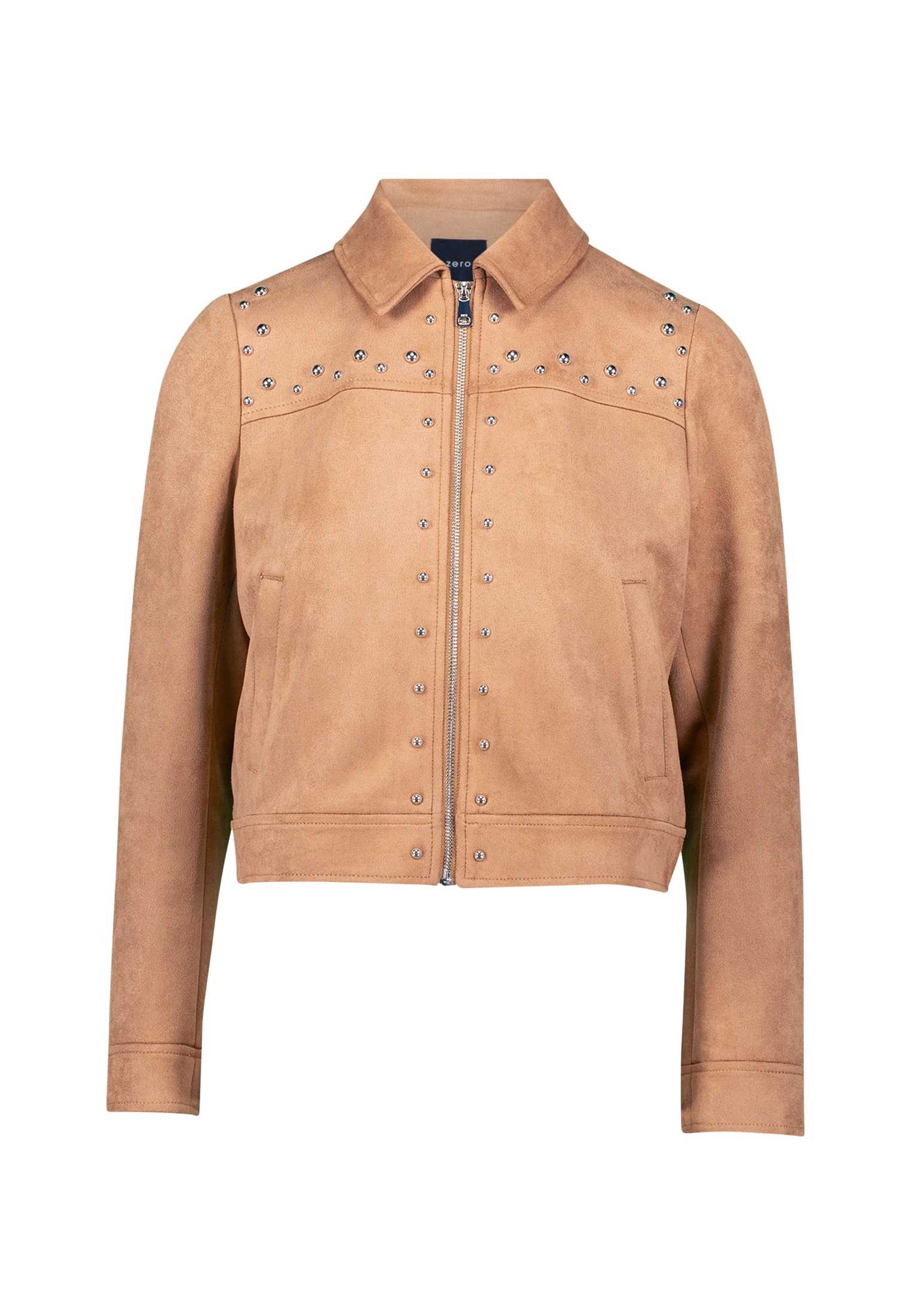 Zero Jackenblazer »zero Jacke in Wildlederoptik«, weiteres Detail