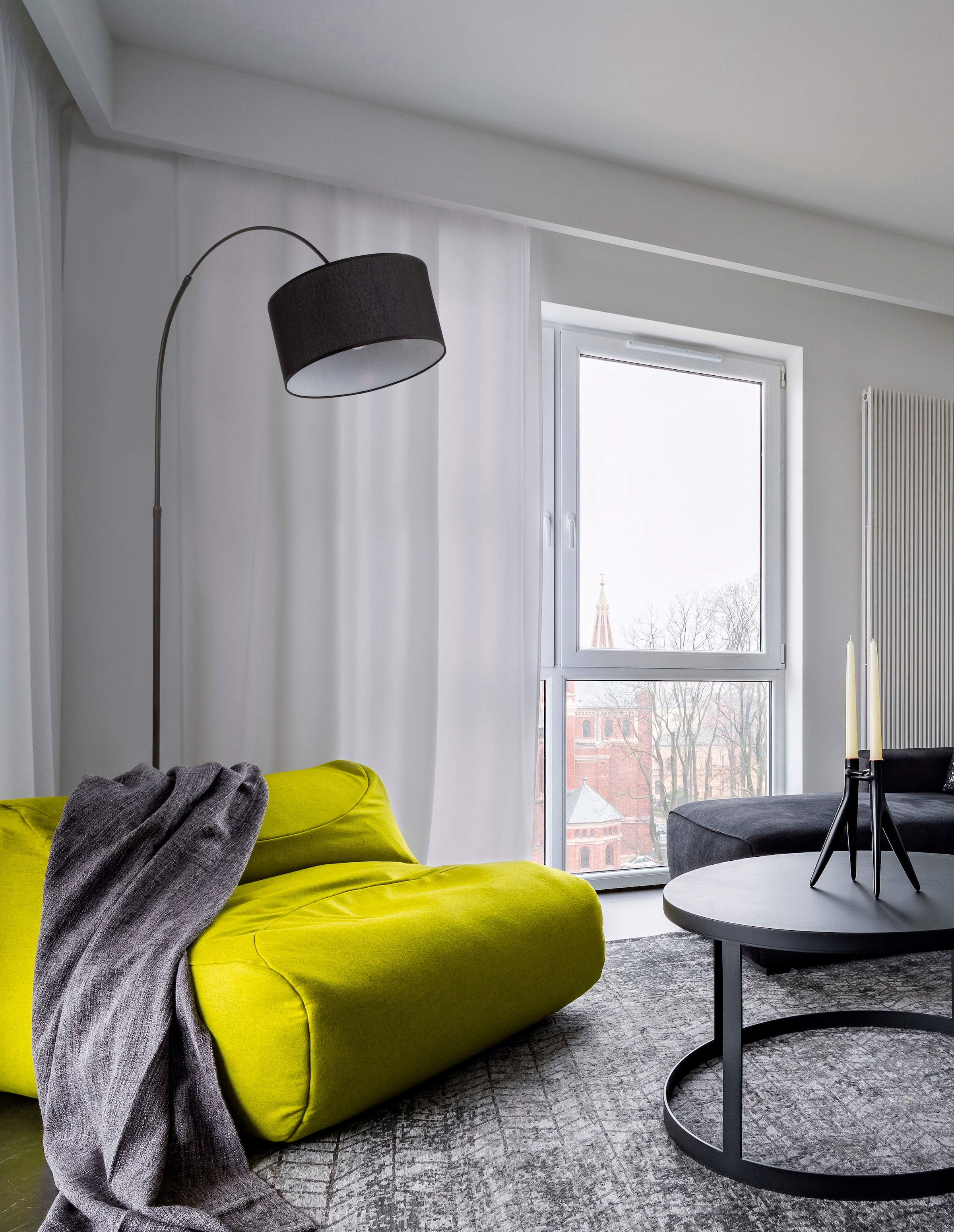 Nova Luce Bogenlampe »SAMA«, 1 flammig