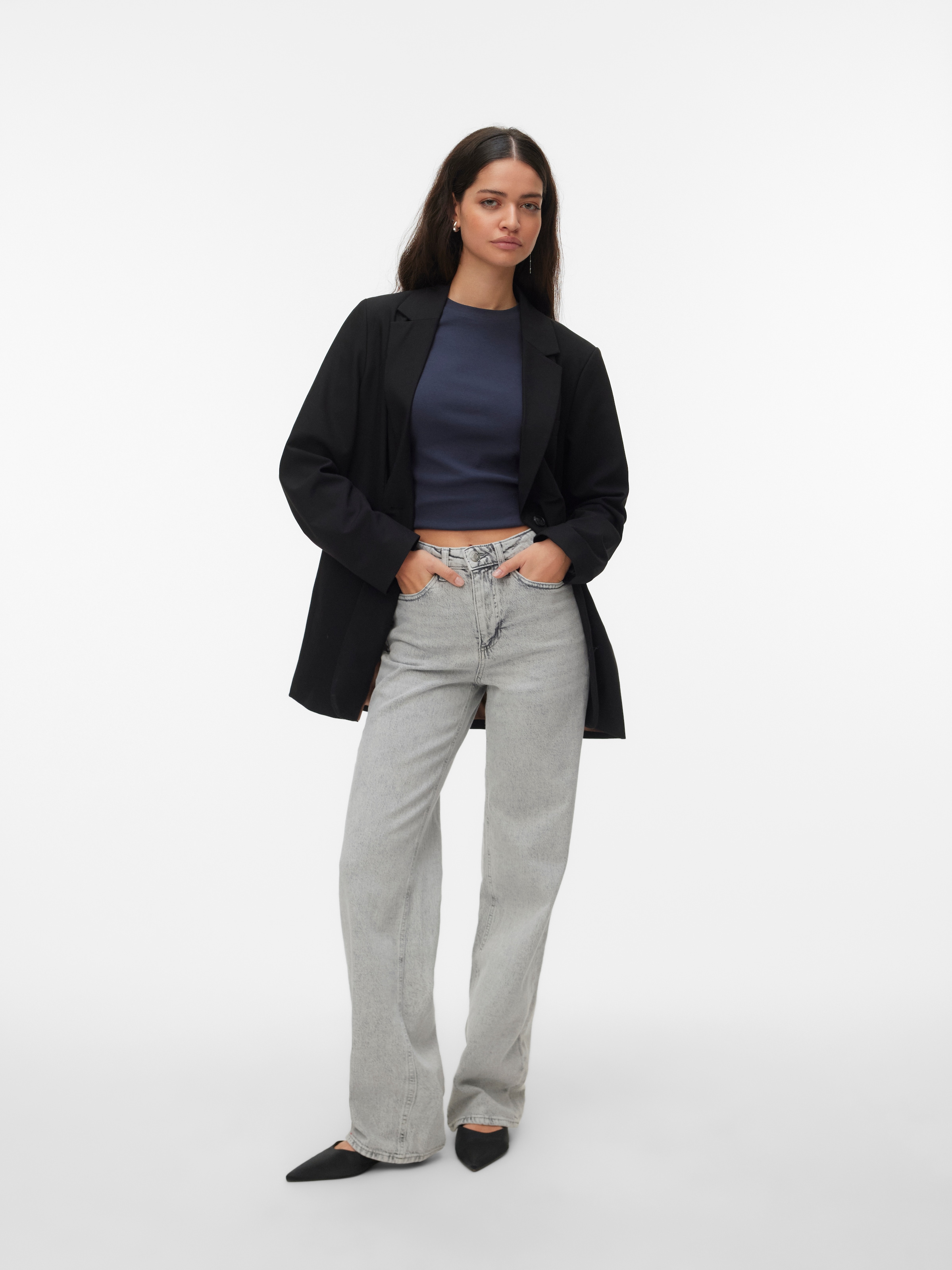 Vero Moda High-waist-Jeans »VMTESSA HR WIDE JEANS RA207 GA NOOS«