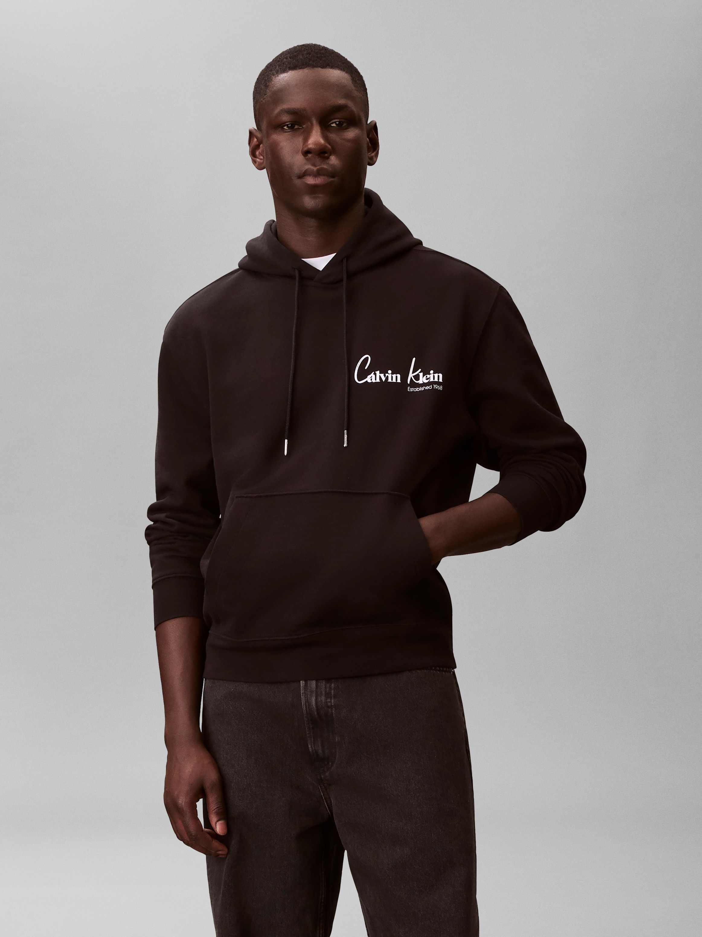 Calvin Klein Jeans Kapuzensweatshirt "GRAPHIC HOODIE", Regular fit mit Markenprint