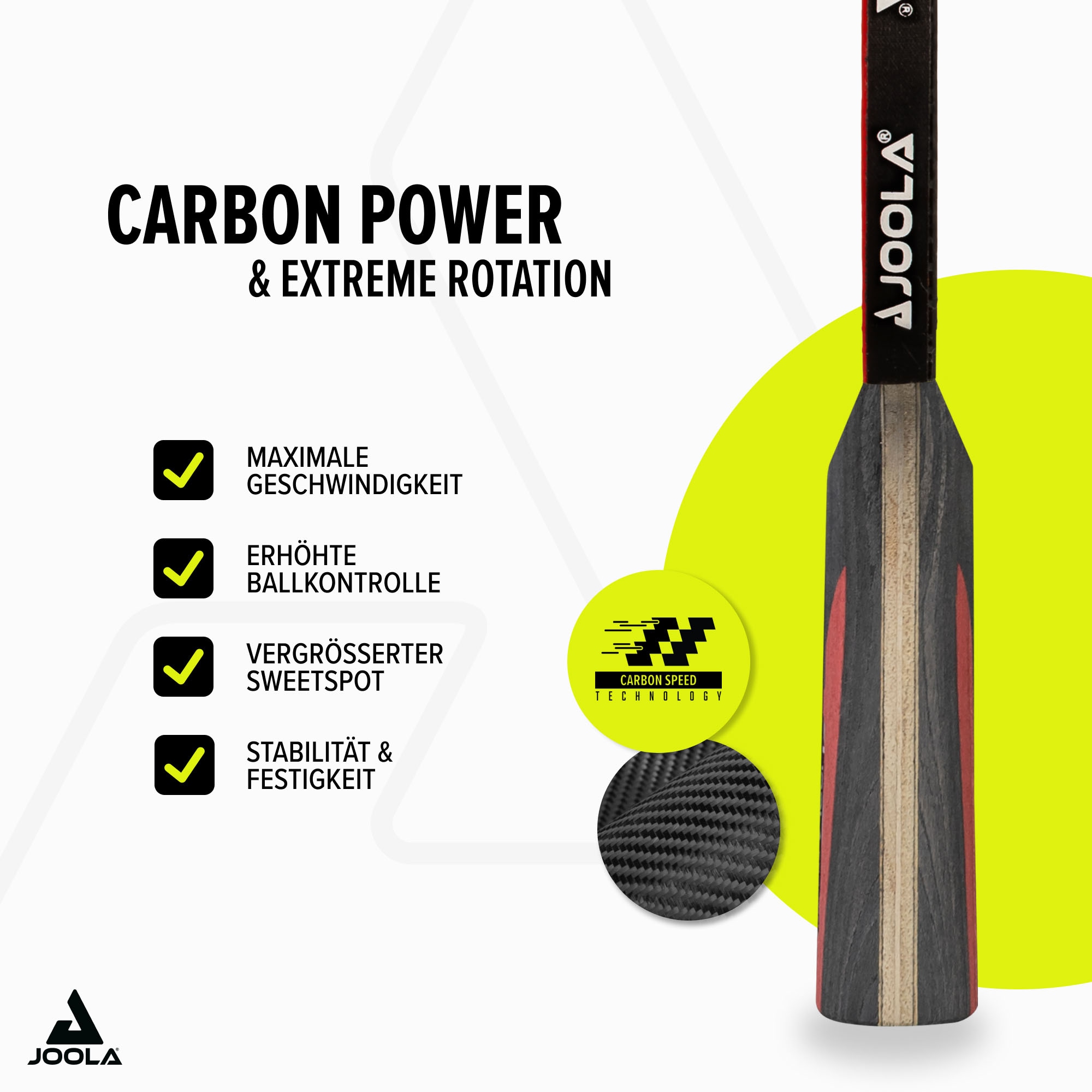 Joola Tischtennisschläger »TT-BAT Carbon Speed«