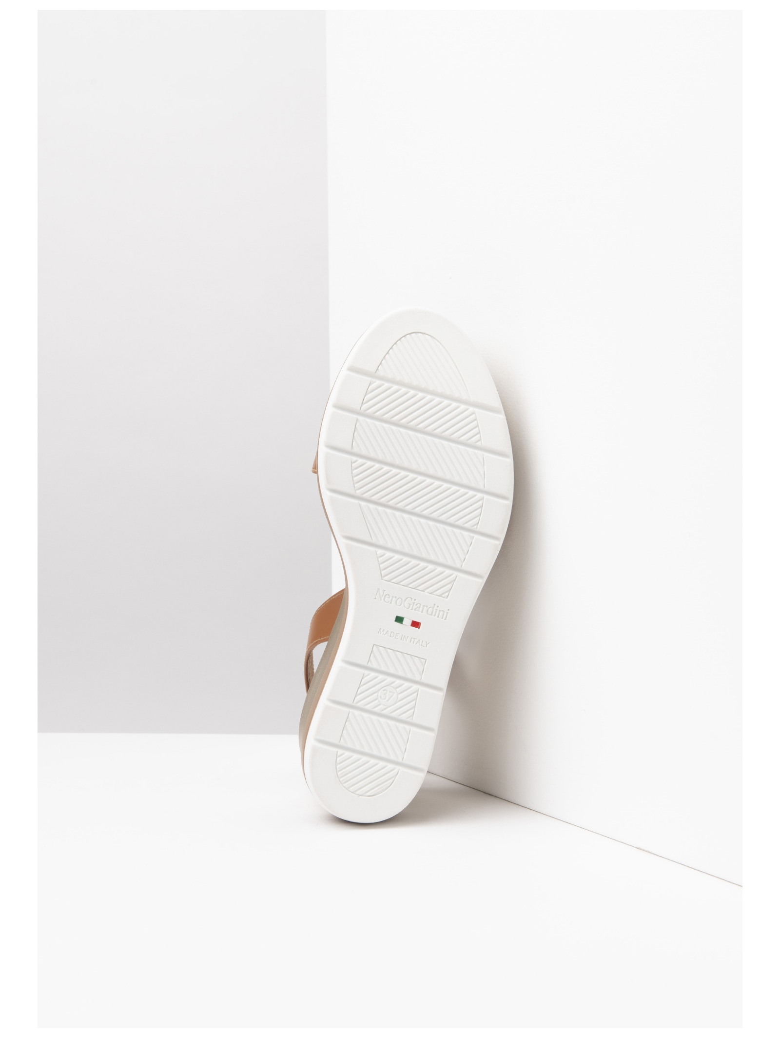 Nero Giardini Keilsandalette »Nero Giardini Sandalen Leder«