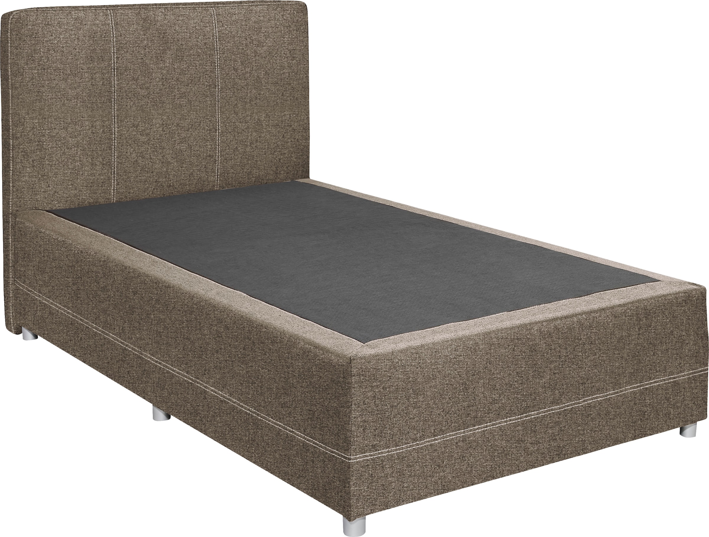 ED EXCITING DESIGN Boxspringbett "Luanda", wahlweise mit Matratze und Toppe günstig online kaufen