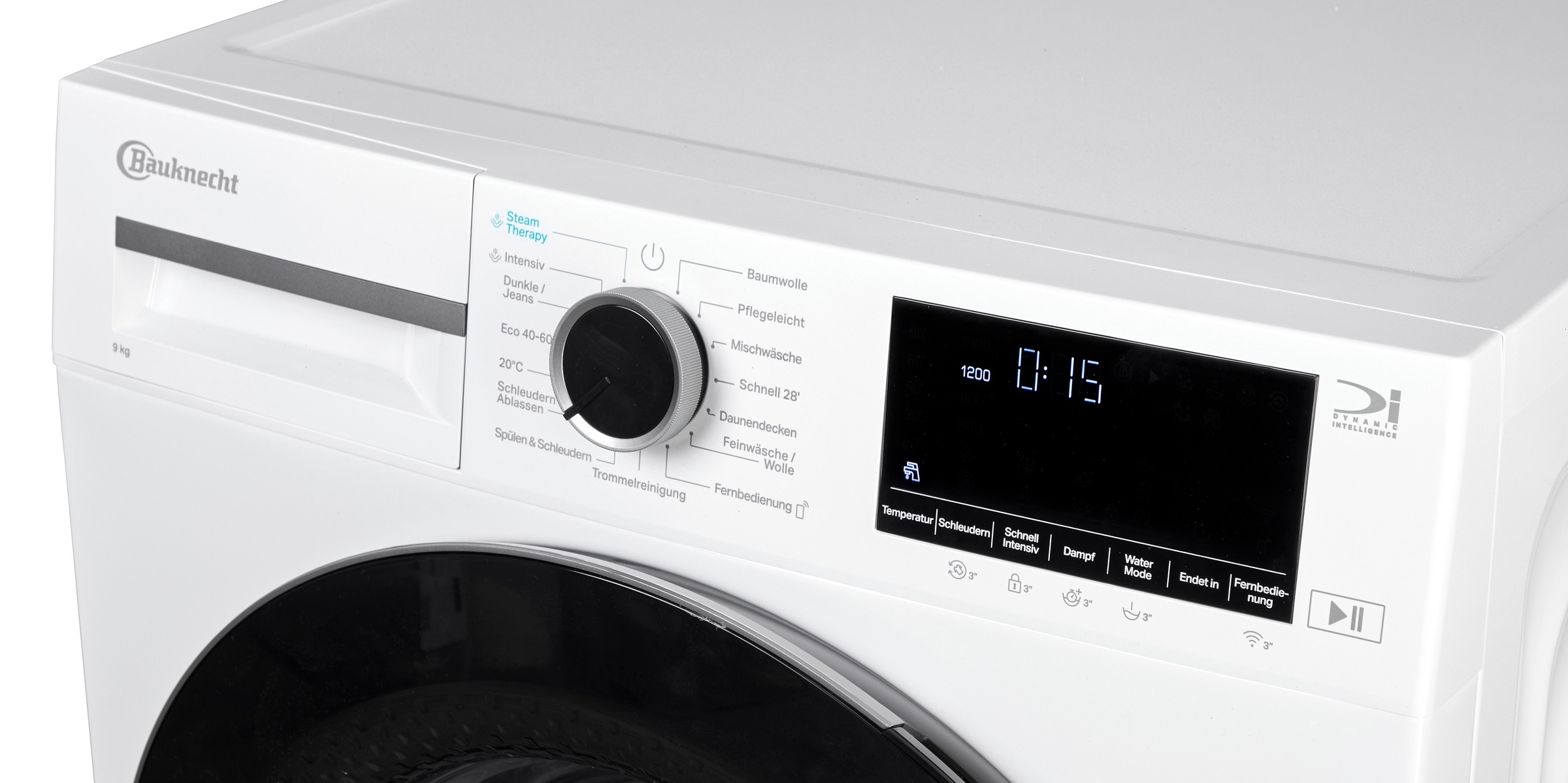 BAUKNECHT Waschmaschine »B WM 9A9 BS« 9 kg 1400 U/min Adaptive Wash – Intelligente Anpassung für perfekte Waschergebnisse
