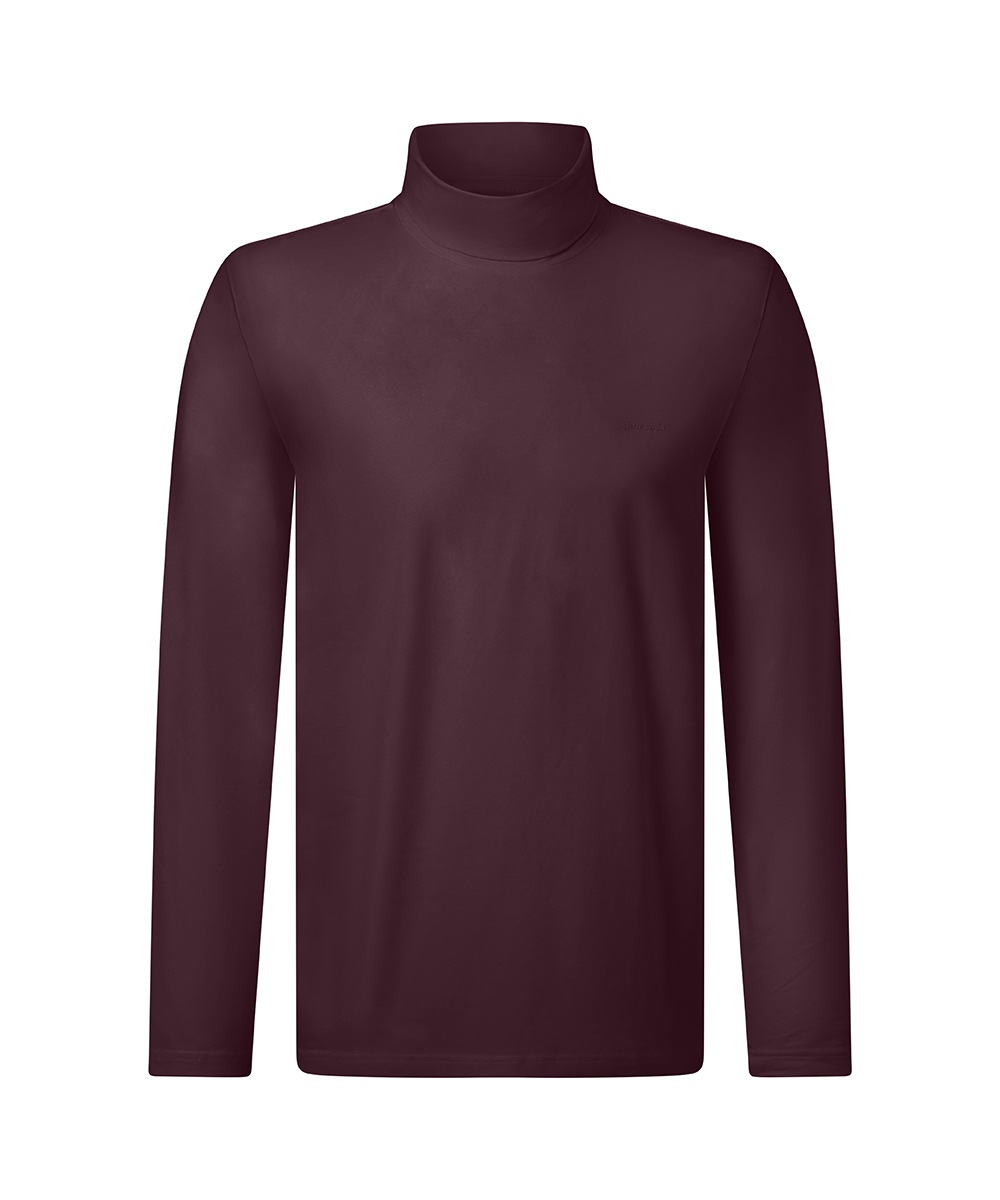 Thumbnail - Pierre Cardin Rollkragenshirt, unifarben, Baumwolle mit Stretch