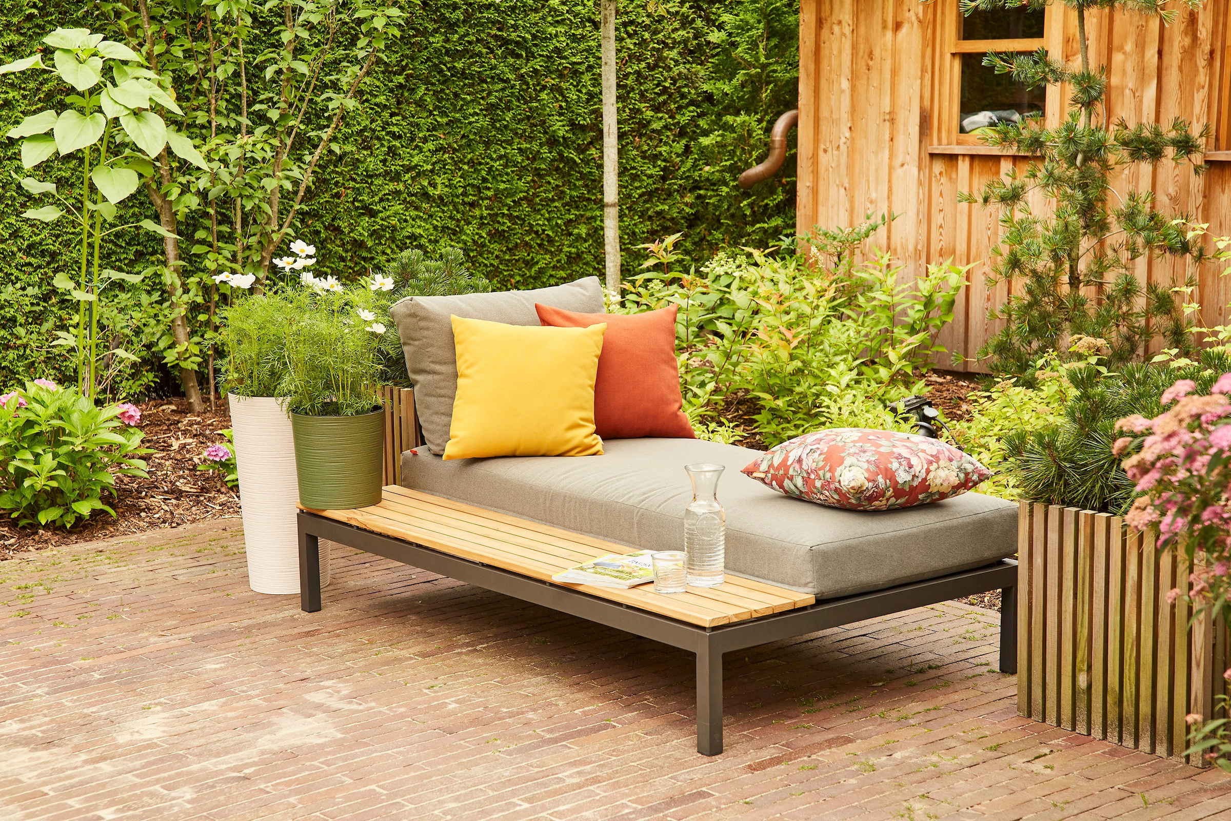 Siena Garden Gartenlounge-Set "Alvida" Set, 8 Stk. tlg. bestehend aus 2 Lie günstig online kaufen