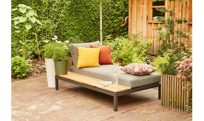 Gartenlounge-Set »Alvida«, (Set, 8 tlg.), bestehend aus 2 Liegen und 4 Kissen