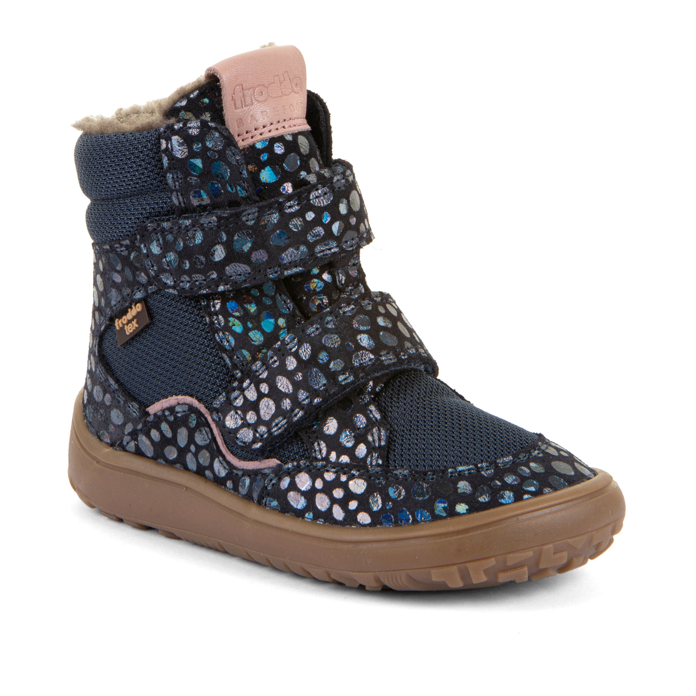 froddo® Barfußschuh »BAREFOOT TEX WINTER«  Klettschuh, Winterstiefel mit TEX-Membrane