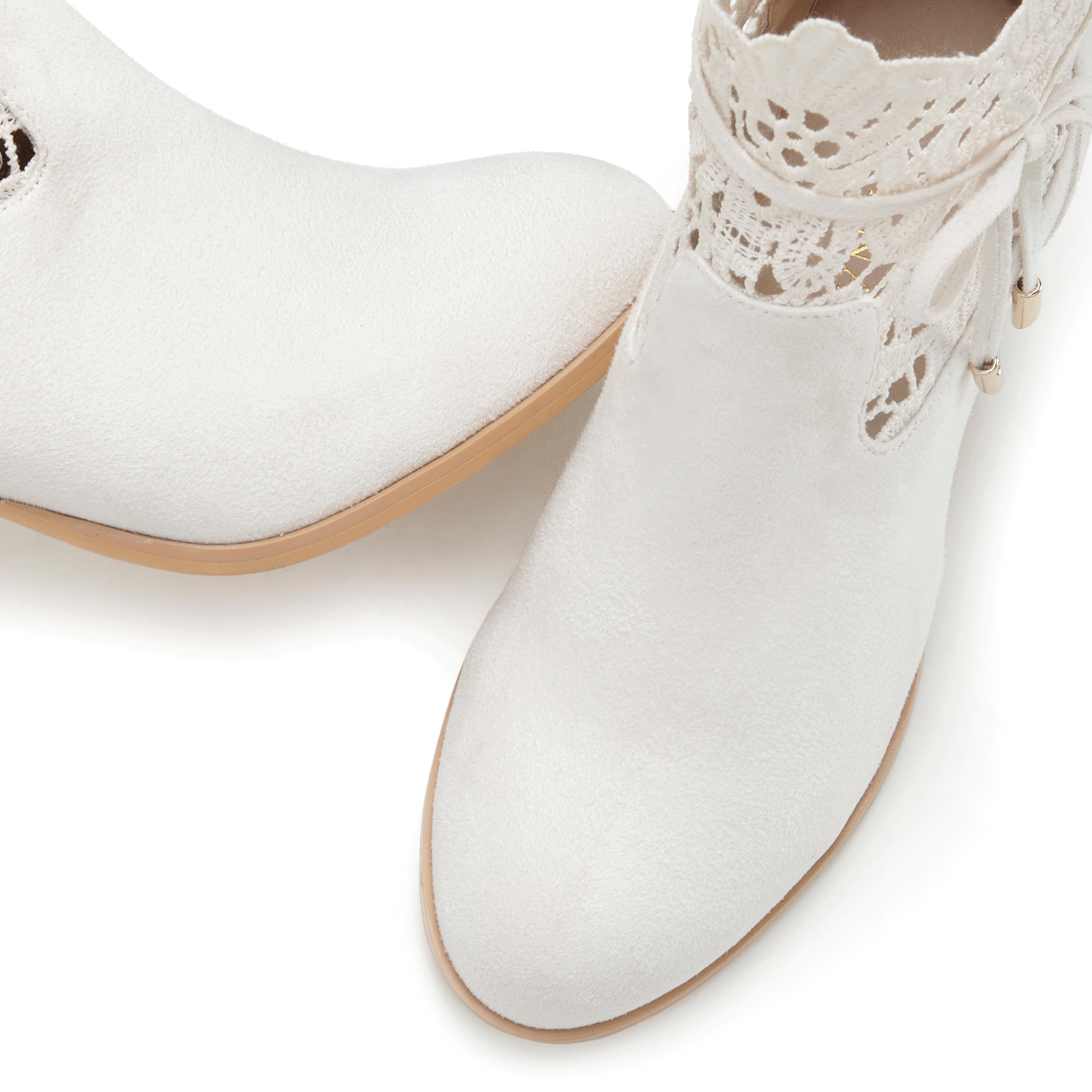 LASCANA Sommerstiefelette Ankle Boot Beige 41 3