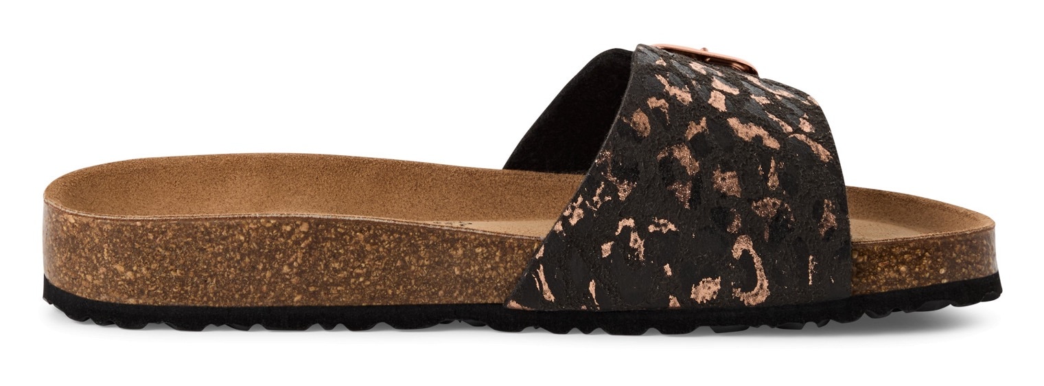 Tamaris Pantolette »CORRA«, Sommerschuh, Schlappen mit verstellbarer Schnalle