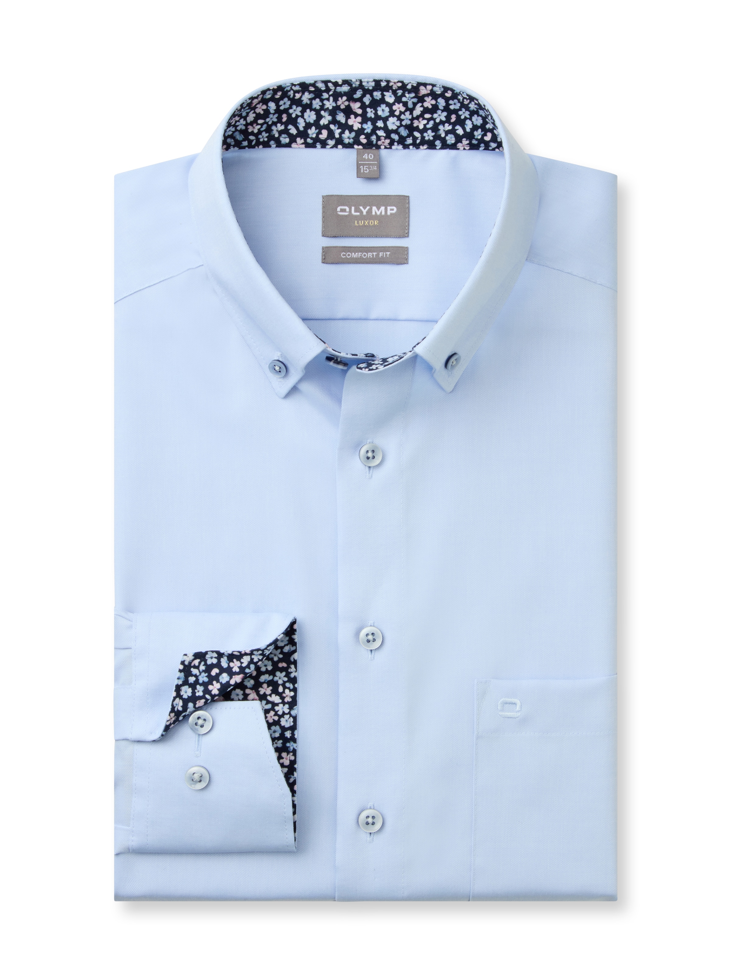 OLYMP Langarmhemd "Luxor" Businesshemd, comfort fit, Button-down-Kragen günstig online kaufen