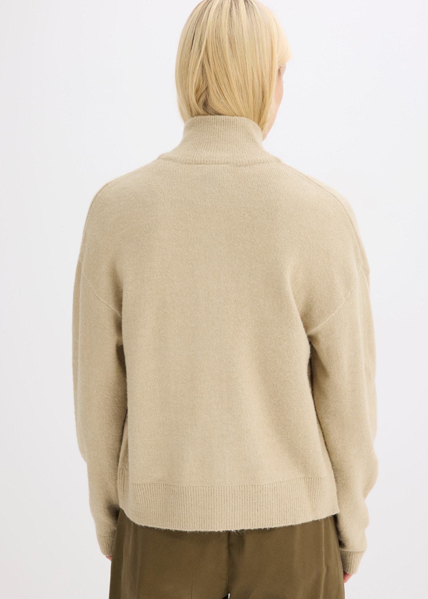 bonprix Strickjacke mit Feinstrick, Oversize-Passform, im Casual-Stil